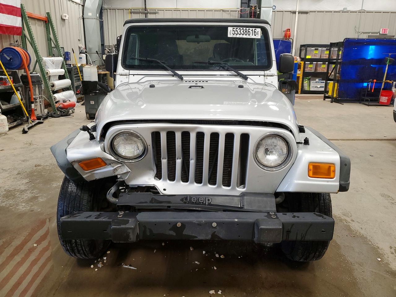 2006 Jeep Wrangler X Silver vin: 1J4FA39SX6P758757