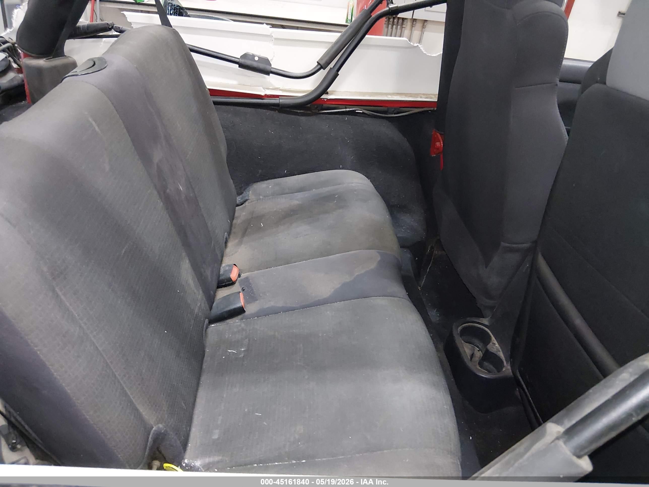 2006 Jeep Wrangler Unlimited Red vin: 1J4FA44S06P763432