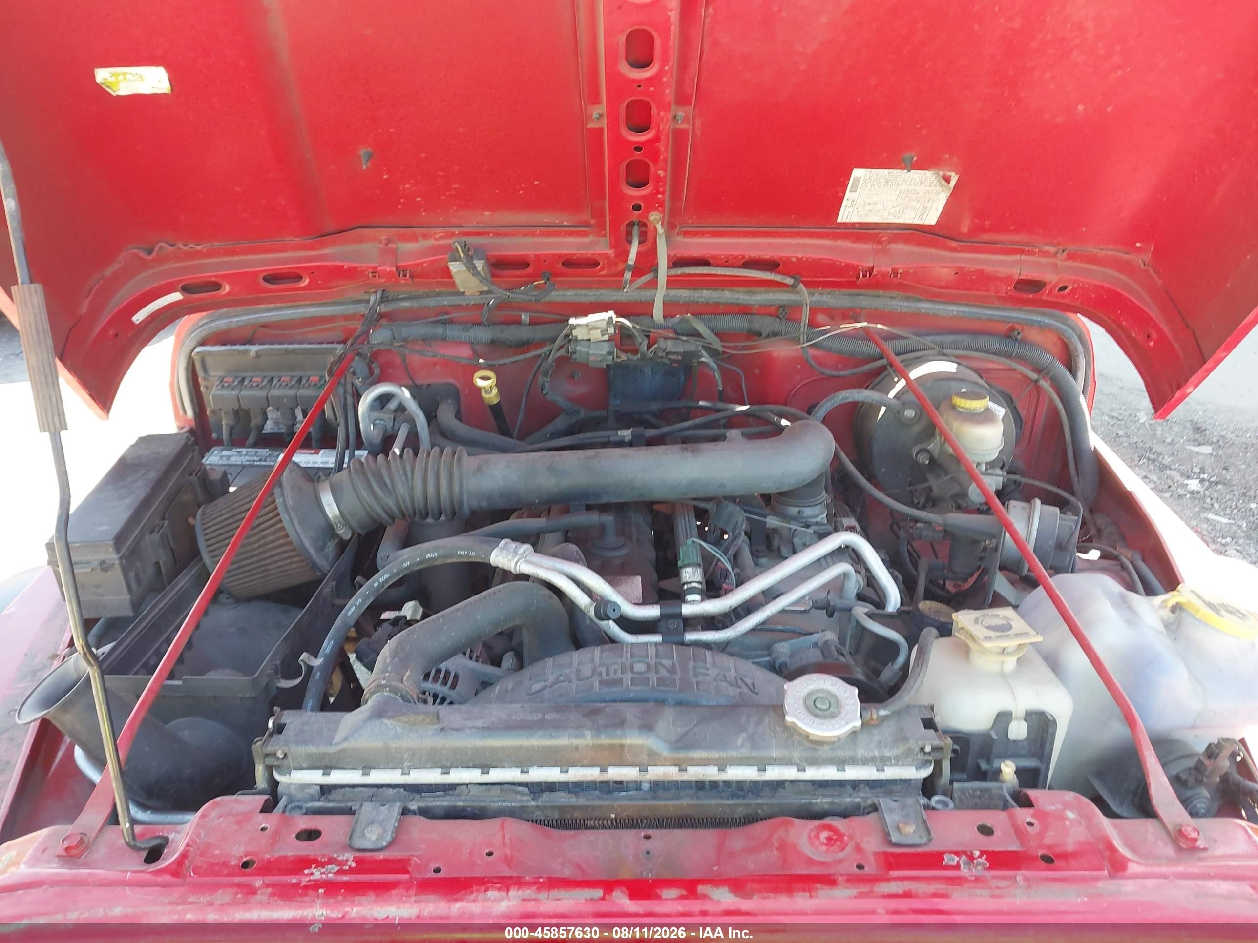 2006 Jeep Wrangler Unlimited Красный vin: 1J4FA44S06P789710