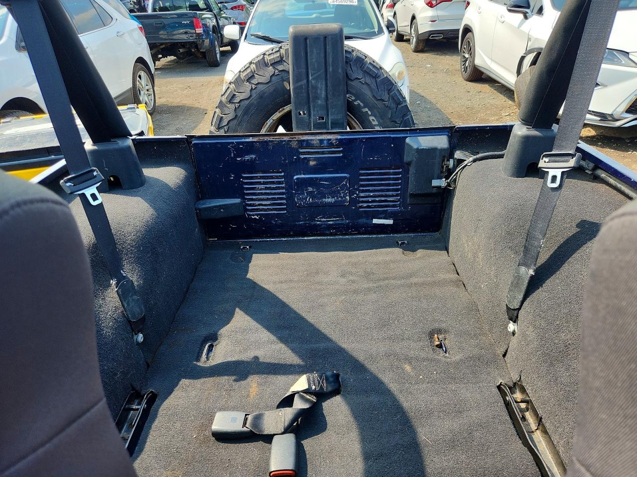 2006 Jeep Wrangler / Tj Unlimited Blue vin: 1J4FA44S26P761987