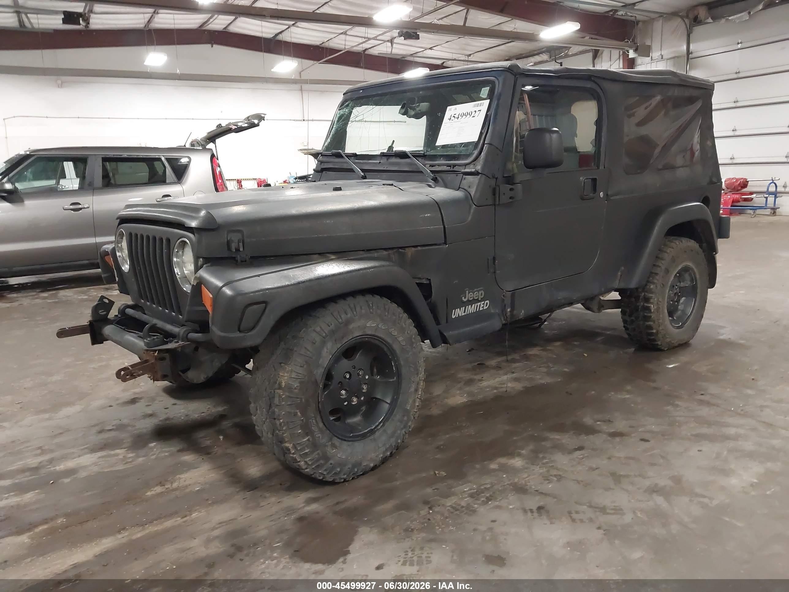 2006 Jeep Wrangler Unlimited Gray vin: 1J4FA44S56P737473