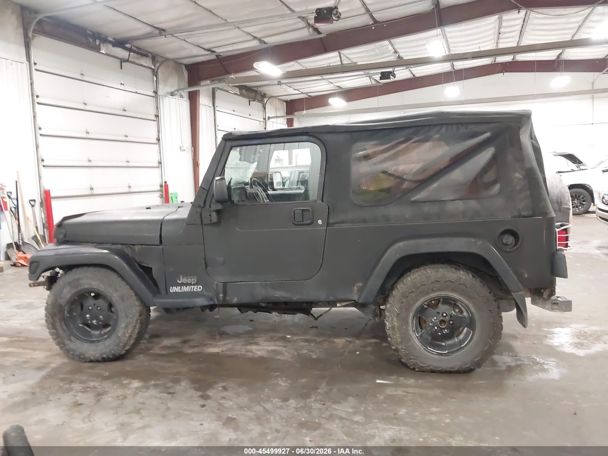 2006 Jeep Wrangler Unlimited Gray vin: 1J4FA44S56P737473
