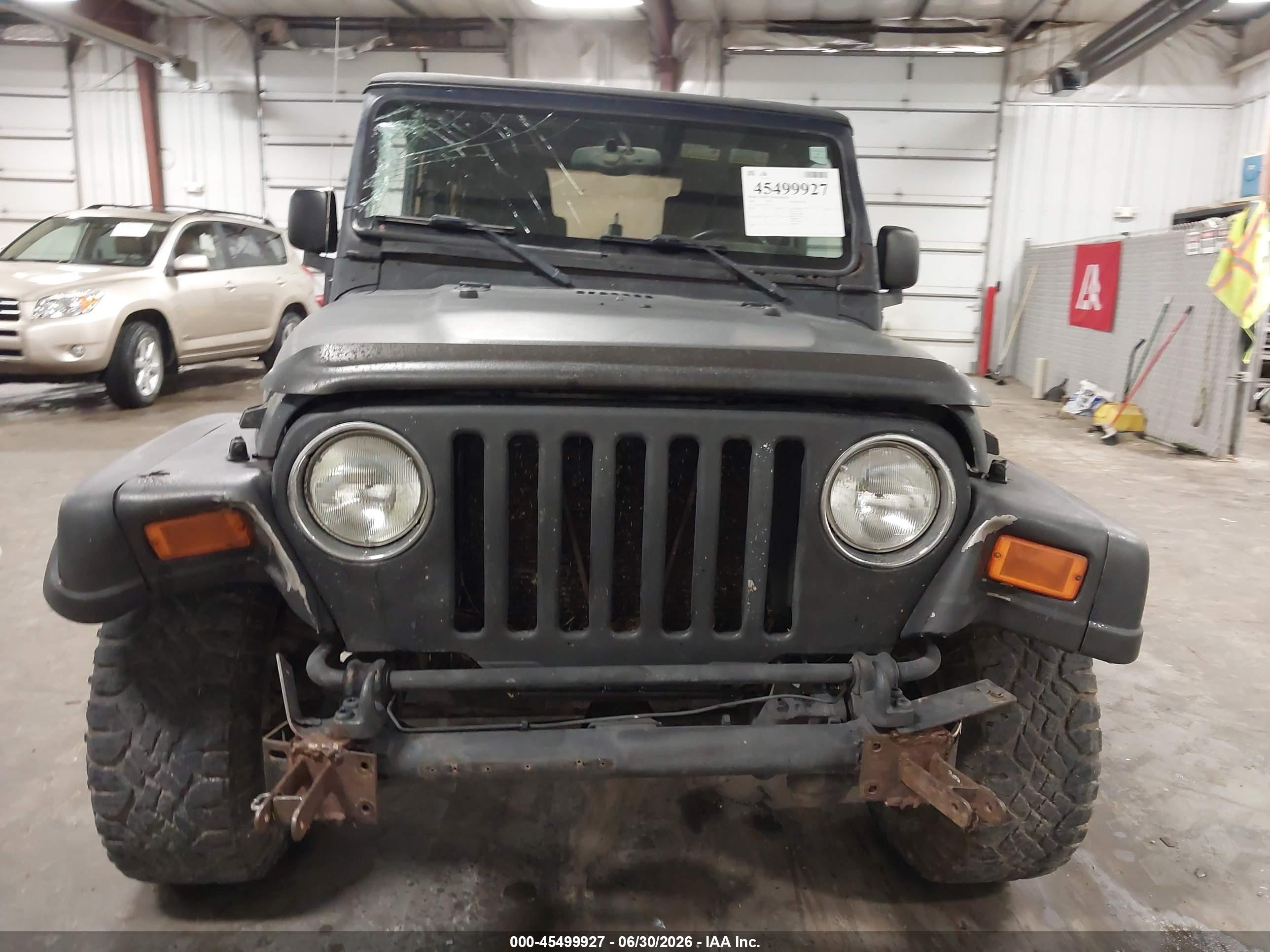 2006 Jeep Wrangler Unlimited Gray vin: 1J4FA44S56P737473