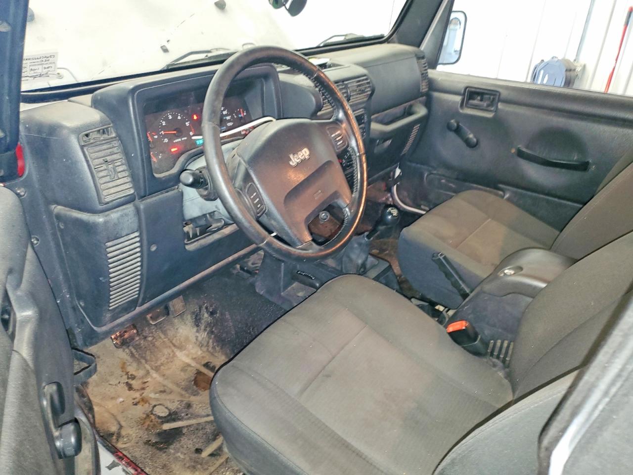 2006 Jeep Wrangler / Tj Unlimited Gray vin: 1J4FA44S66P726157