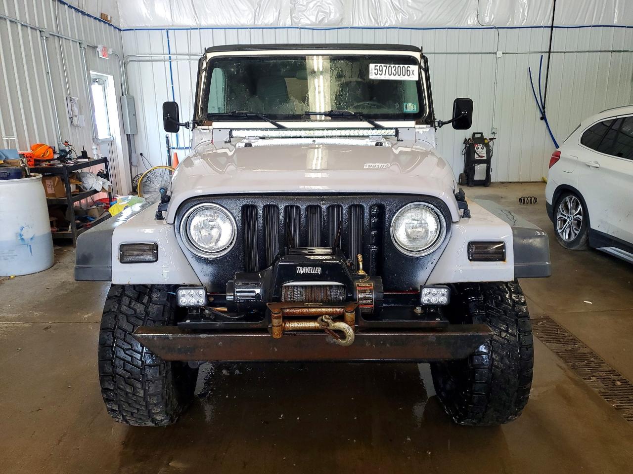 2006 Jeep Wrangler / Tj Unlimited Gray vin: 1J4FA44S66P726157