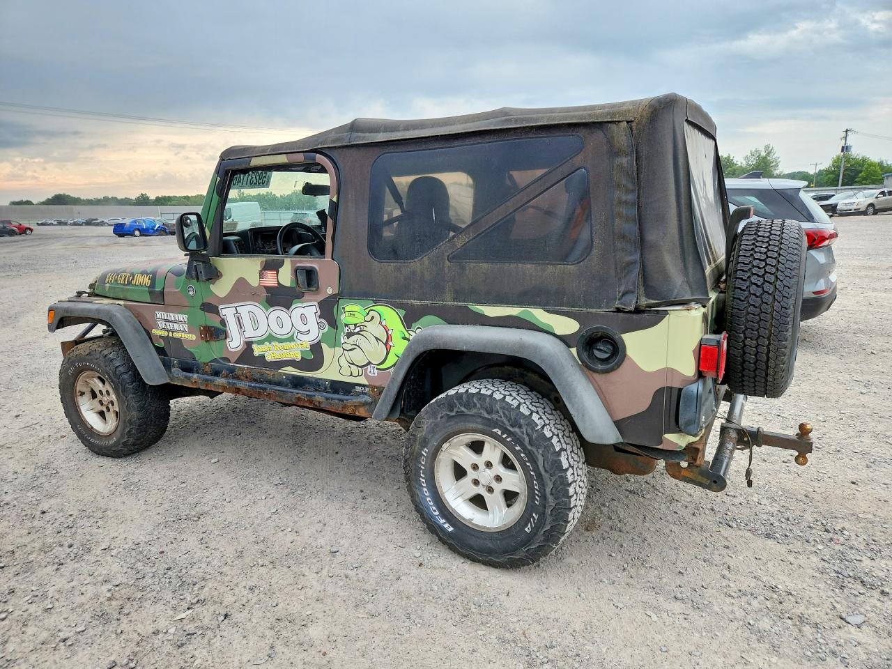 2006 Jeep Wrangler / Tj Unlimited Two Tone vin: 1J4FA44S66P735134