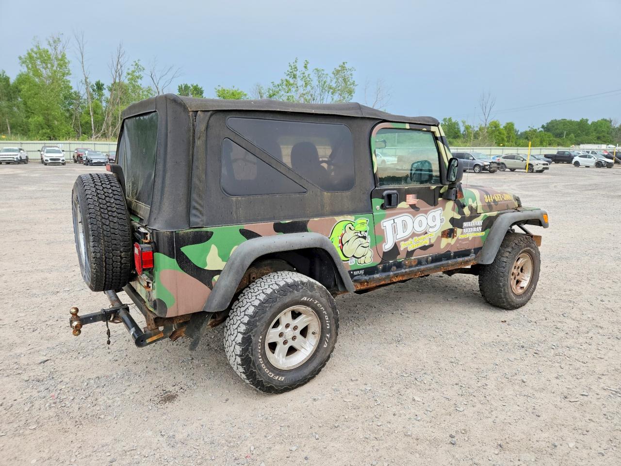 2006 Jeep Wrangler / Tj Unlimited Two Tone vin: 1J4FA44S66P735134