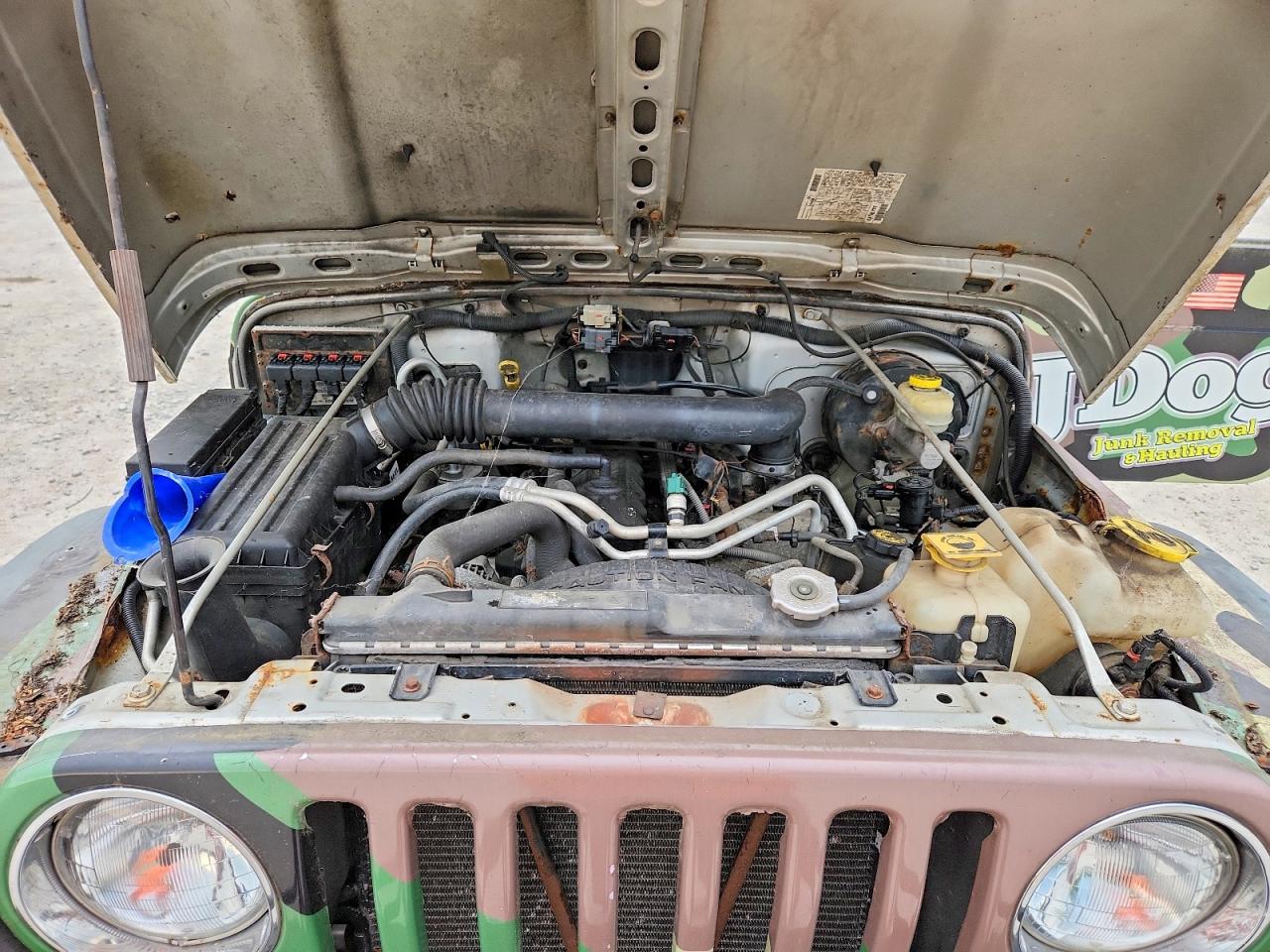 2006 Jeep Wrangler / Tj Unlimited Two Tone vin: 1J4FA44S66P735134