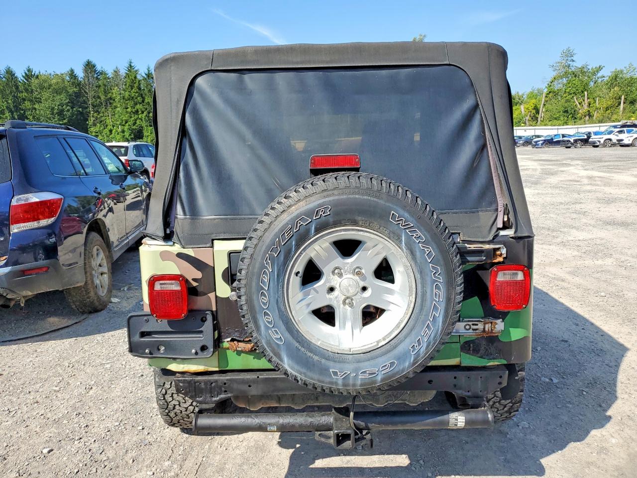 2006 Jeep Wrangler / Tj Unlimited Green vin: 1J4FA44S66P735134