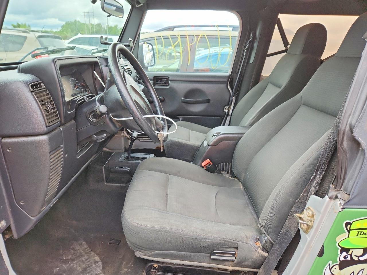 2006 Jeep Wrangler / Tj Unlimited Green vin: 1J4FA44S66P735134