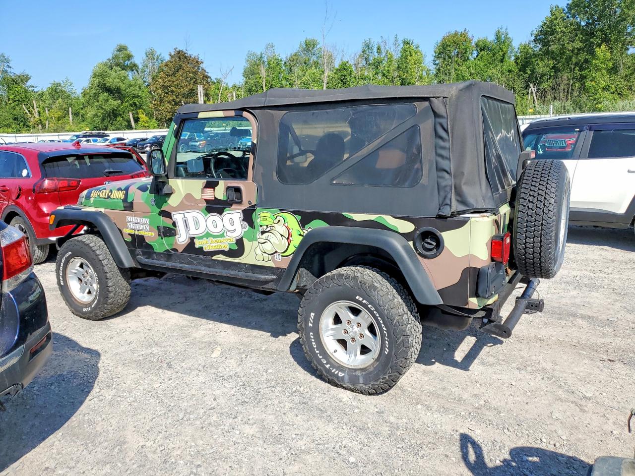 2006 Jeep Wrangler / Tj Unlimited Green vin: 1J4FA44S66P735134