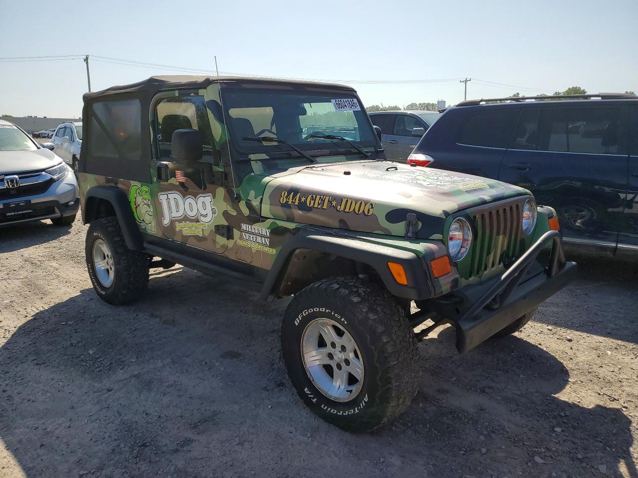 2006 Jeep Wrangler / Tj Unlimited Green vin: 1J4FA44S66P735134