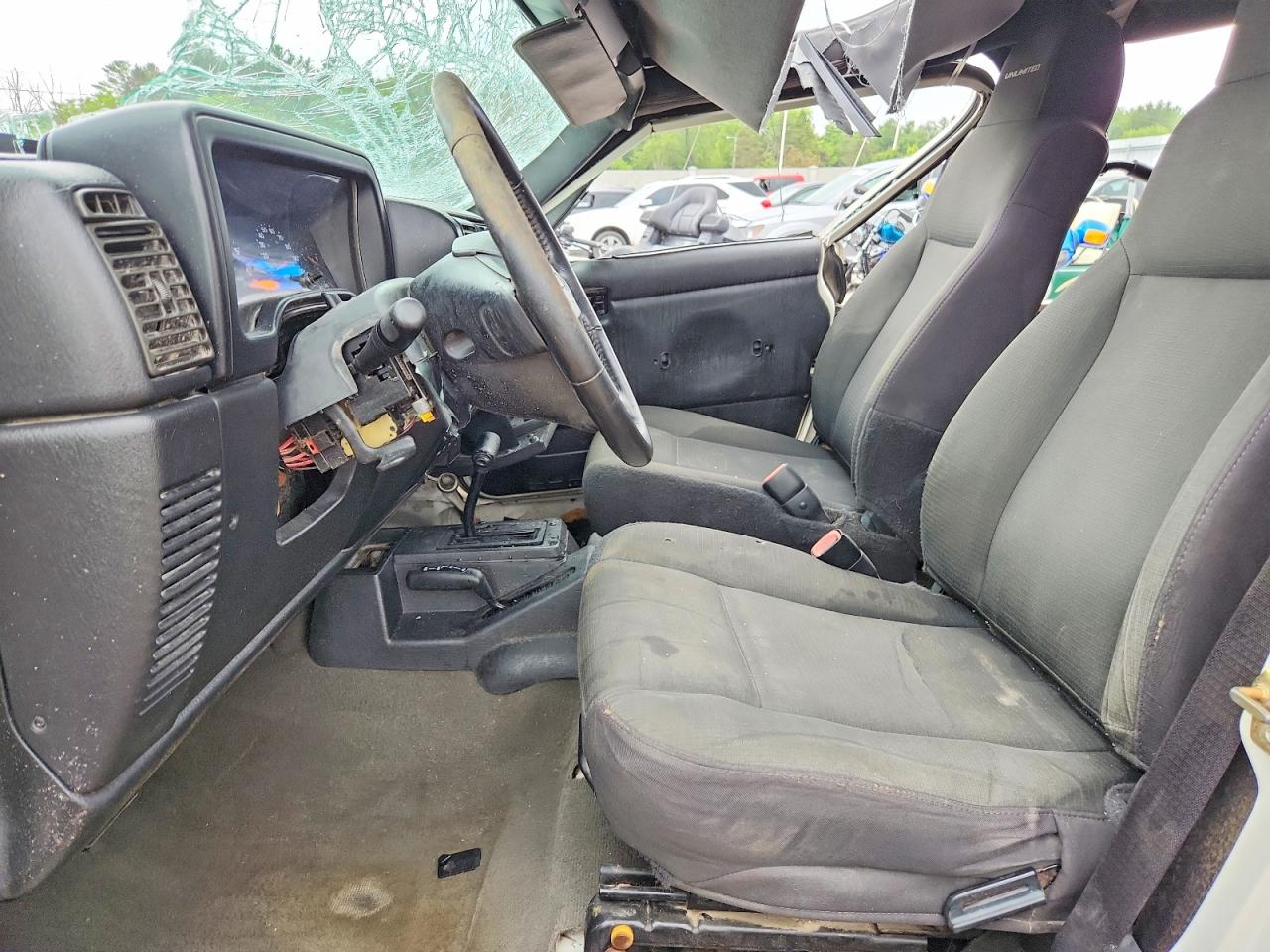 2006 Jeep Wrangler / Tj Unlimited White vin: 1J4FA44S66P775553