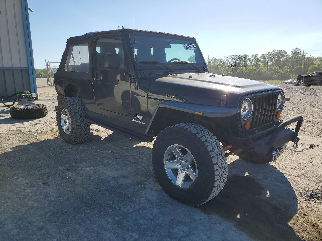 2006 Jeep Wrangler / Tj Unlimited Black vin: 1J4FA44S66P787458