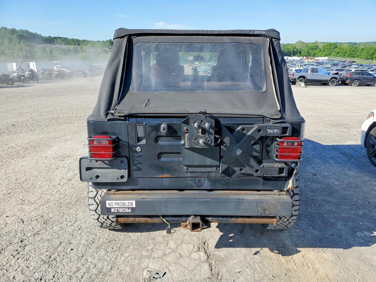 2006 Jeep Wrangler / Tj Unlimited Black vin: 1J4FA44S66P787458
