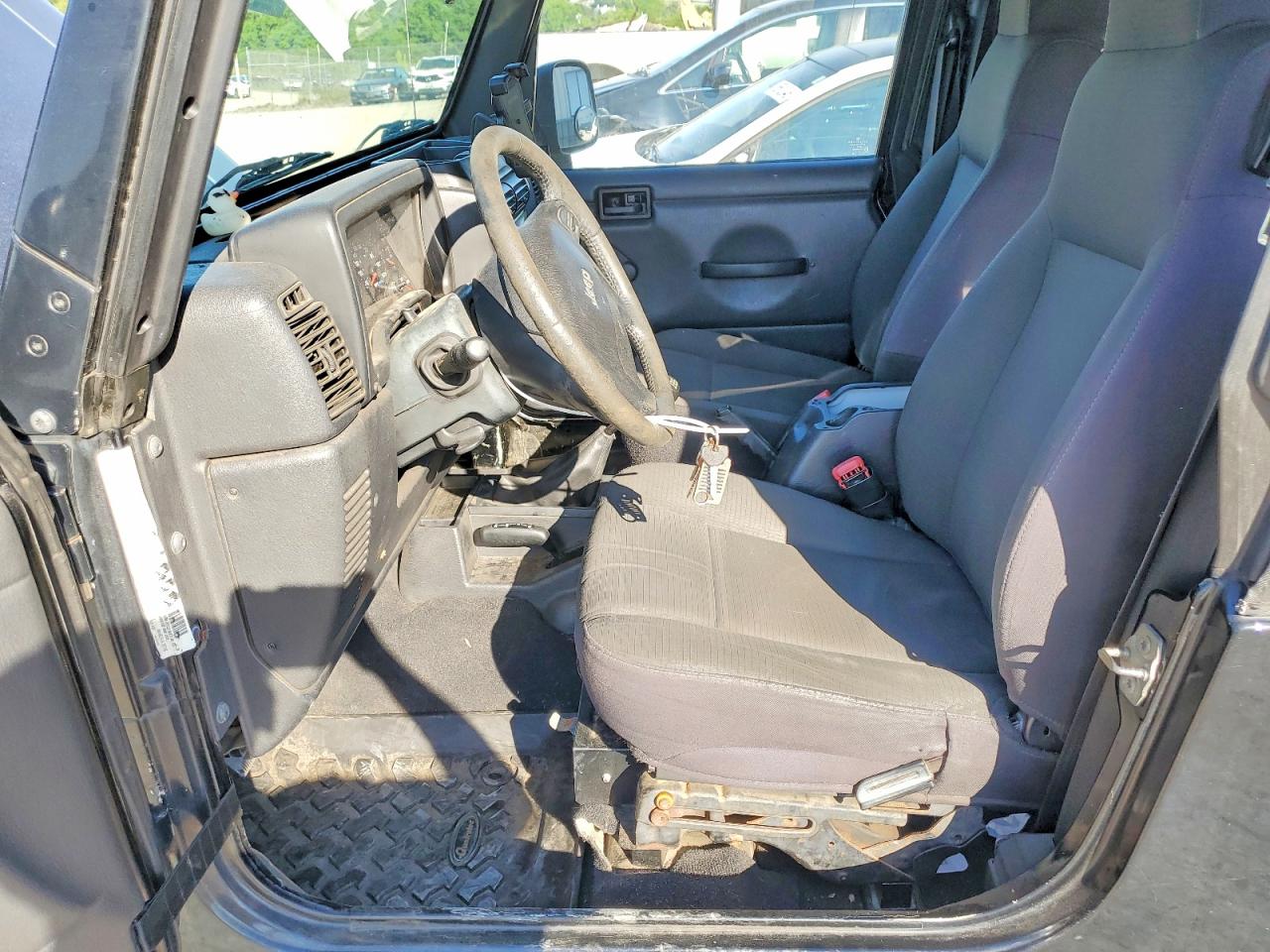 2006 Jeep Wrangler / Tj Unlimited Black vin: 1J4FA44S66P787458