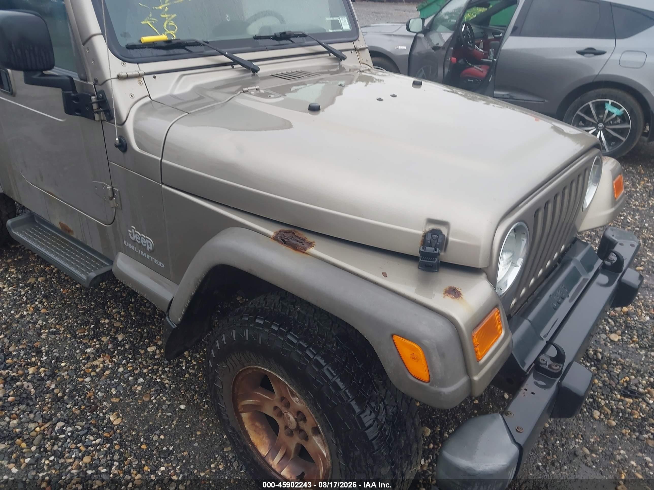 2006 Jeep Wrangler Unlimited Gray vin: 1J4FA44S76P726409