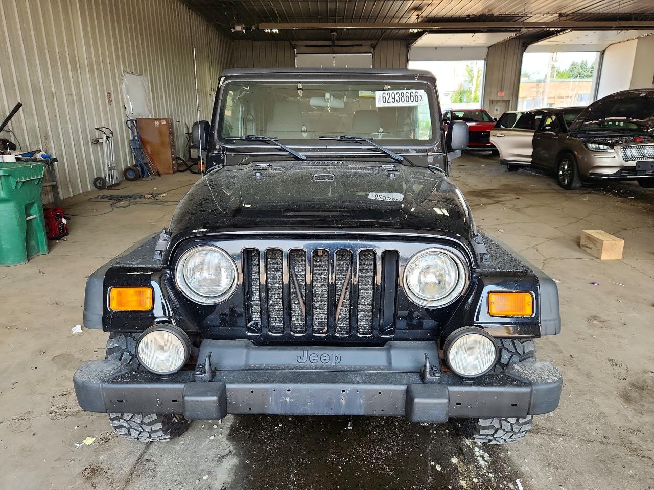2006 Jeep Wrangler / Tj Unlimited Черный vin: 1J4FA44S76P735112