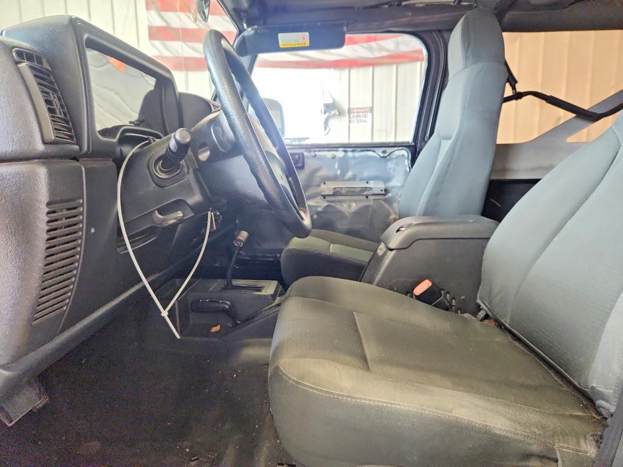 2006 Jeep Wrangler / Tj Unlimited Черный vin: 1J4FA44S76P735112