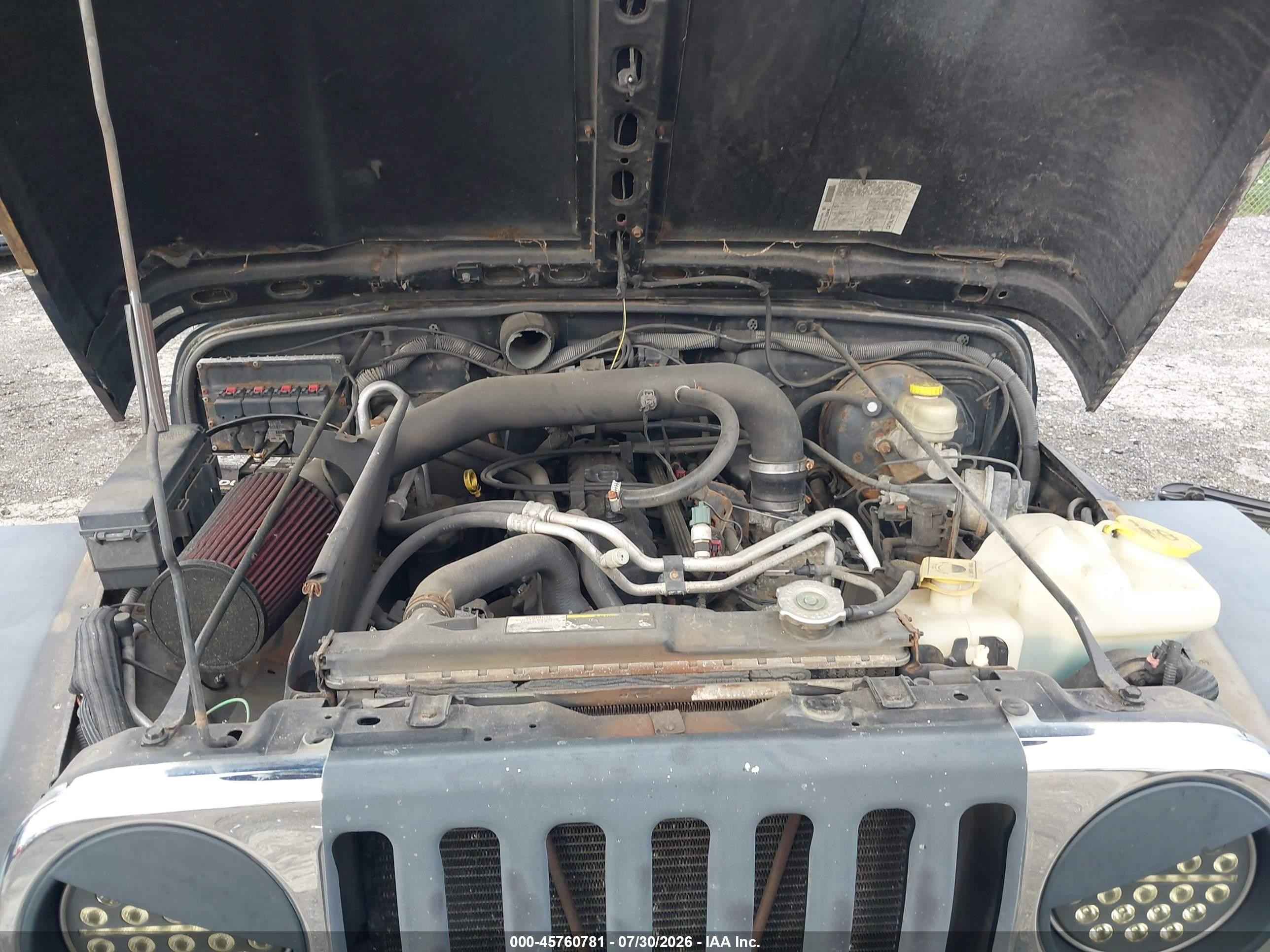 2006 Jeep Wrangler Unlimited Black vin: 1J4FA44S76P789588