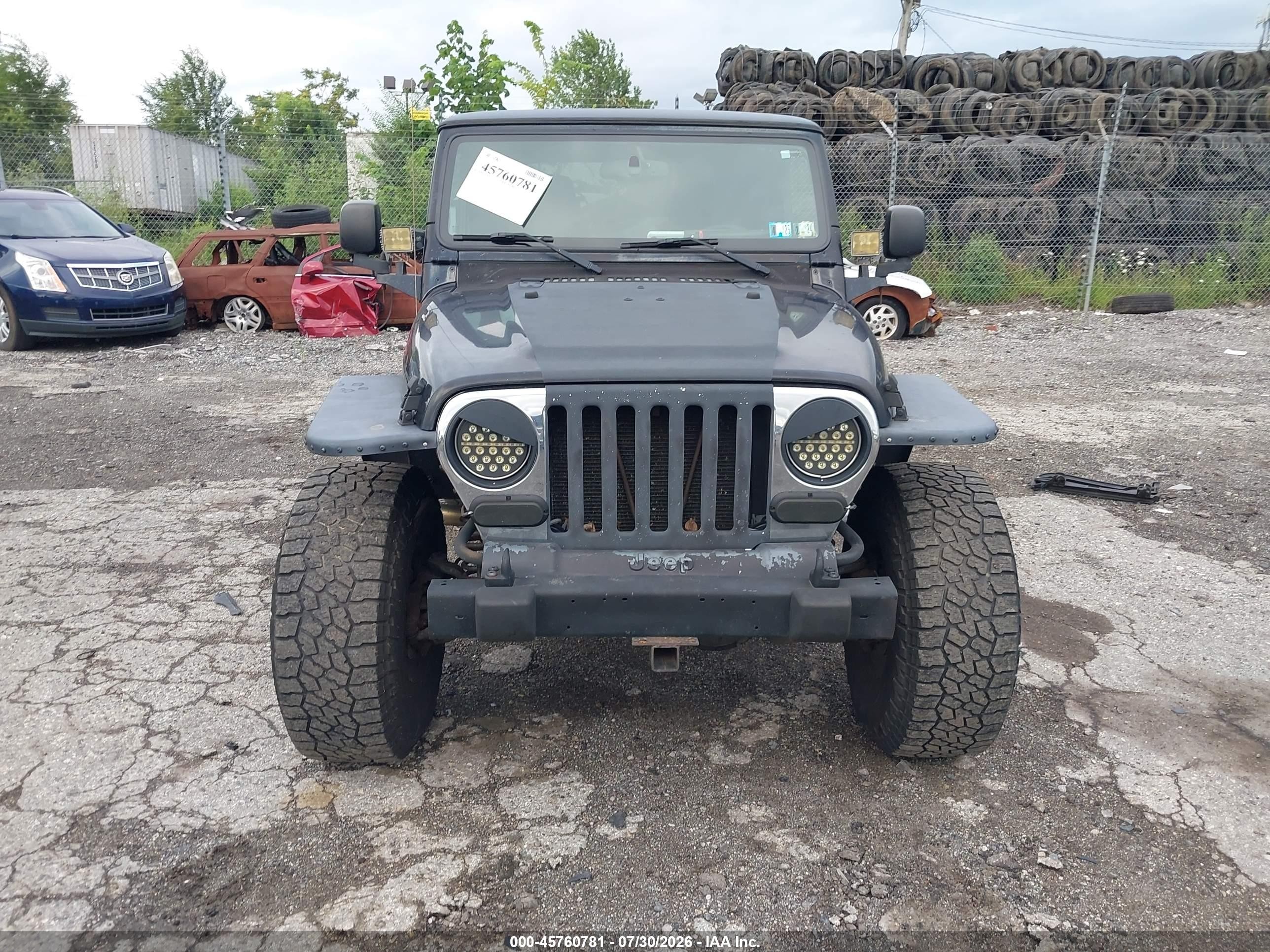 2006 Jeep Wrangler Unlimited Black vin: 1J4FA44S76P789588