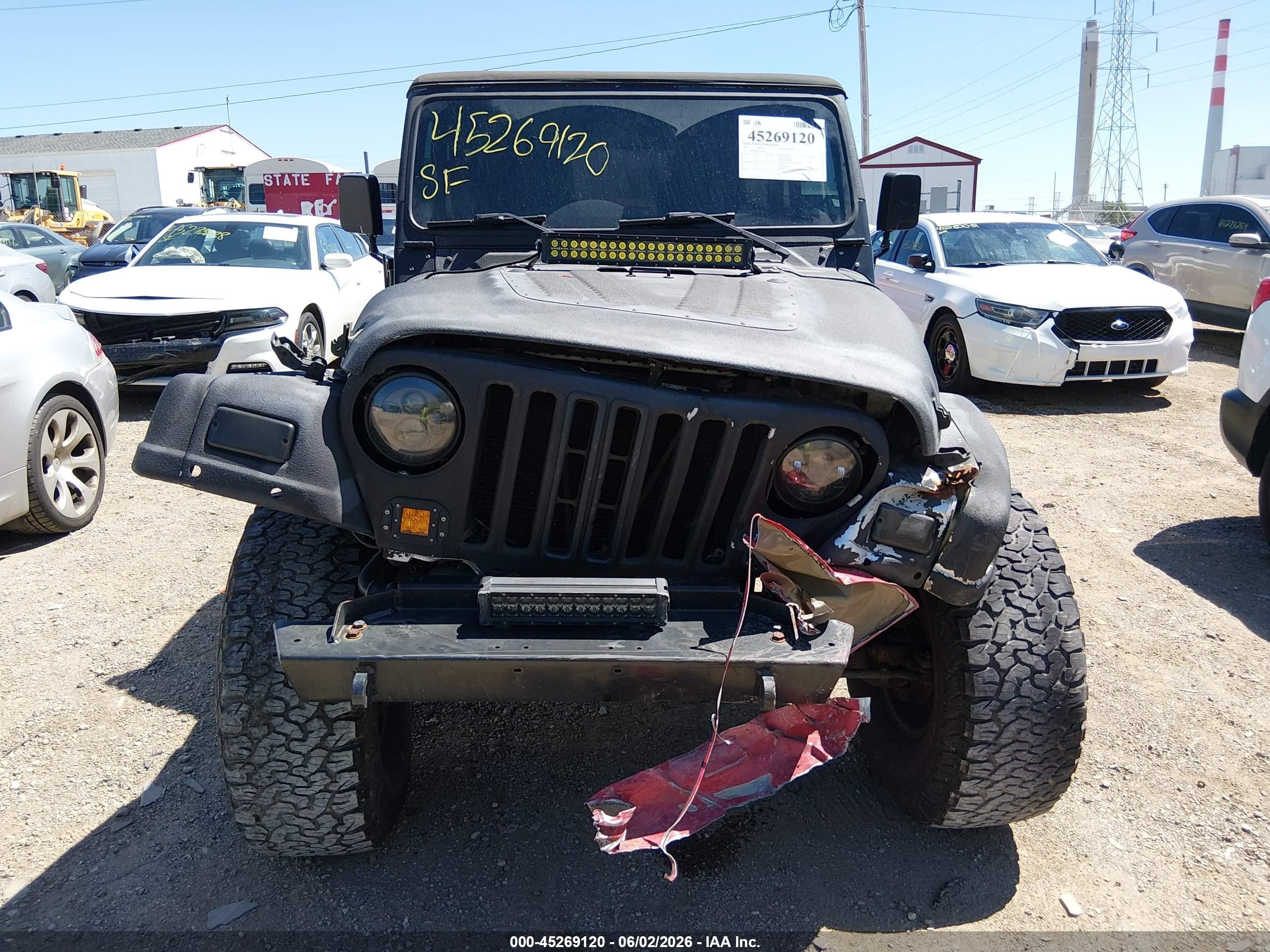 2005 Jeep Wrangler Unlimited Black vin: 1J4FA44S85P324638