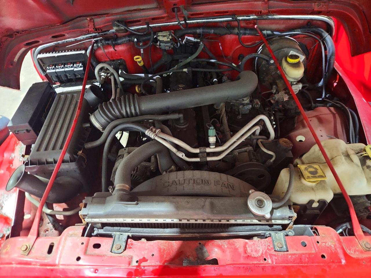 2006 Jeep Wrangler / Tj Unlimited Red vin: 1J4FA44SX6P787396