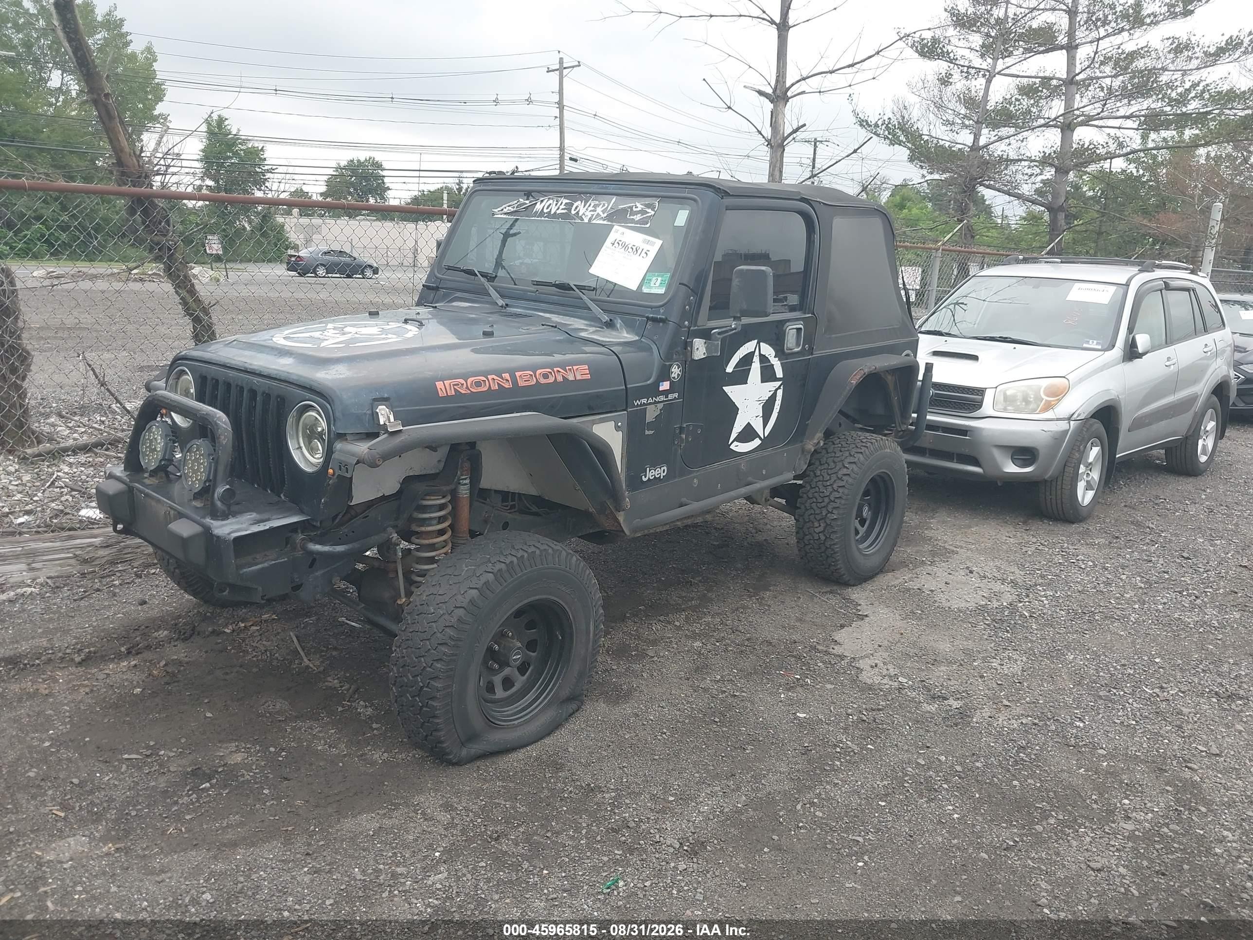 2000 Jeep Wrangler Sport Black vin: 1J4FA49S0YP754659