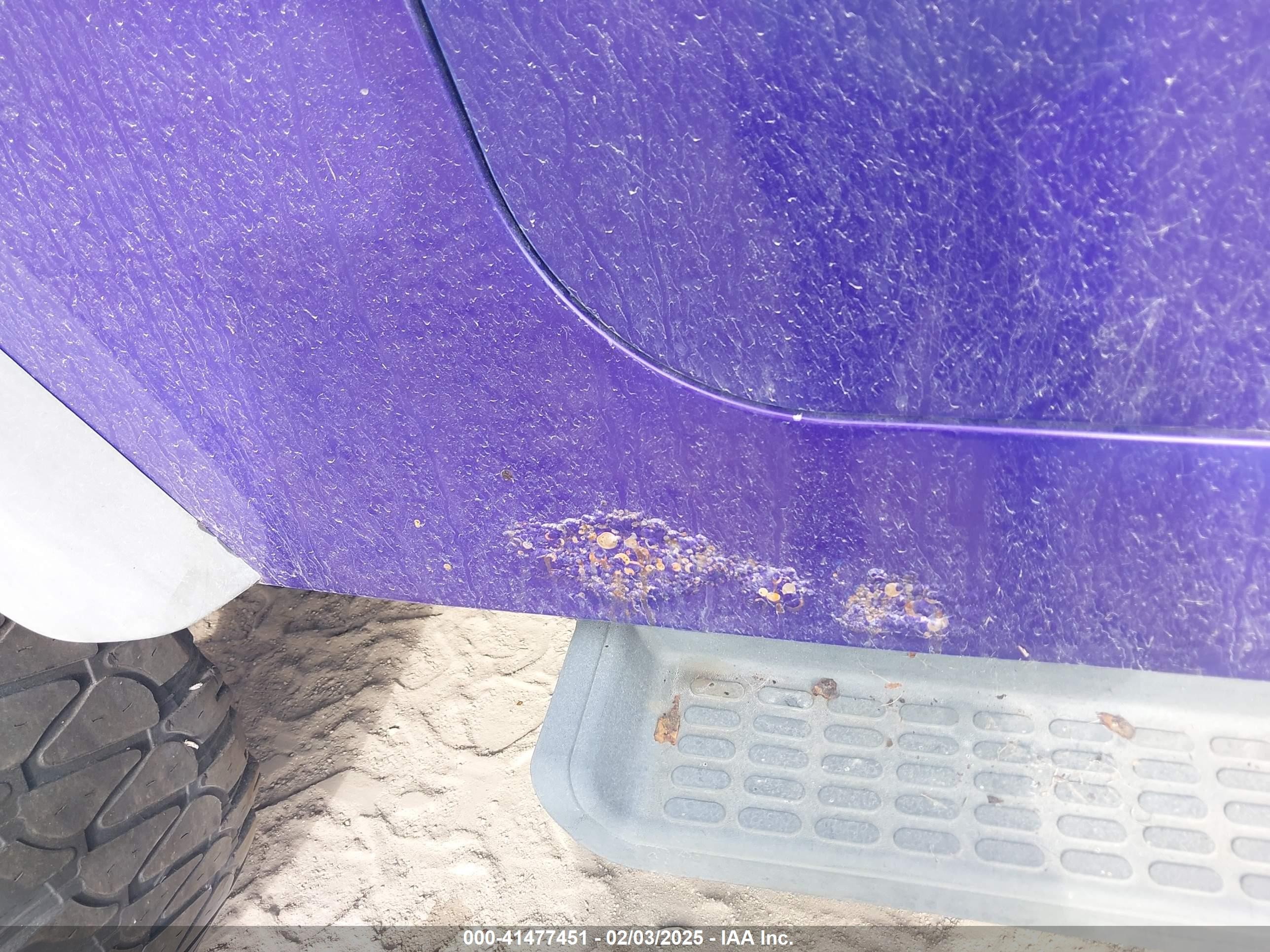 2004 Jeep Tj Unlimited Purple vin: 1J4FA49S14P782500