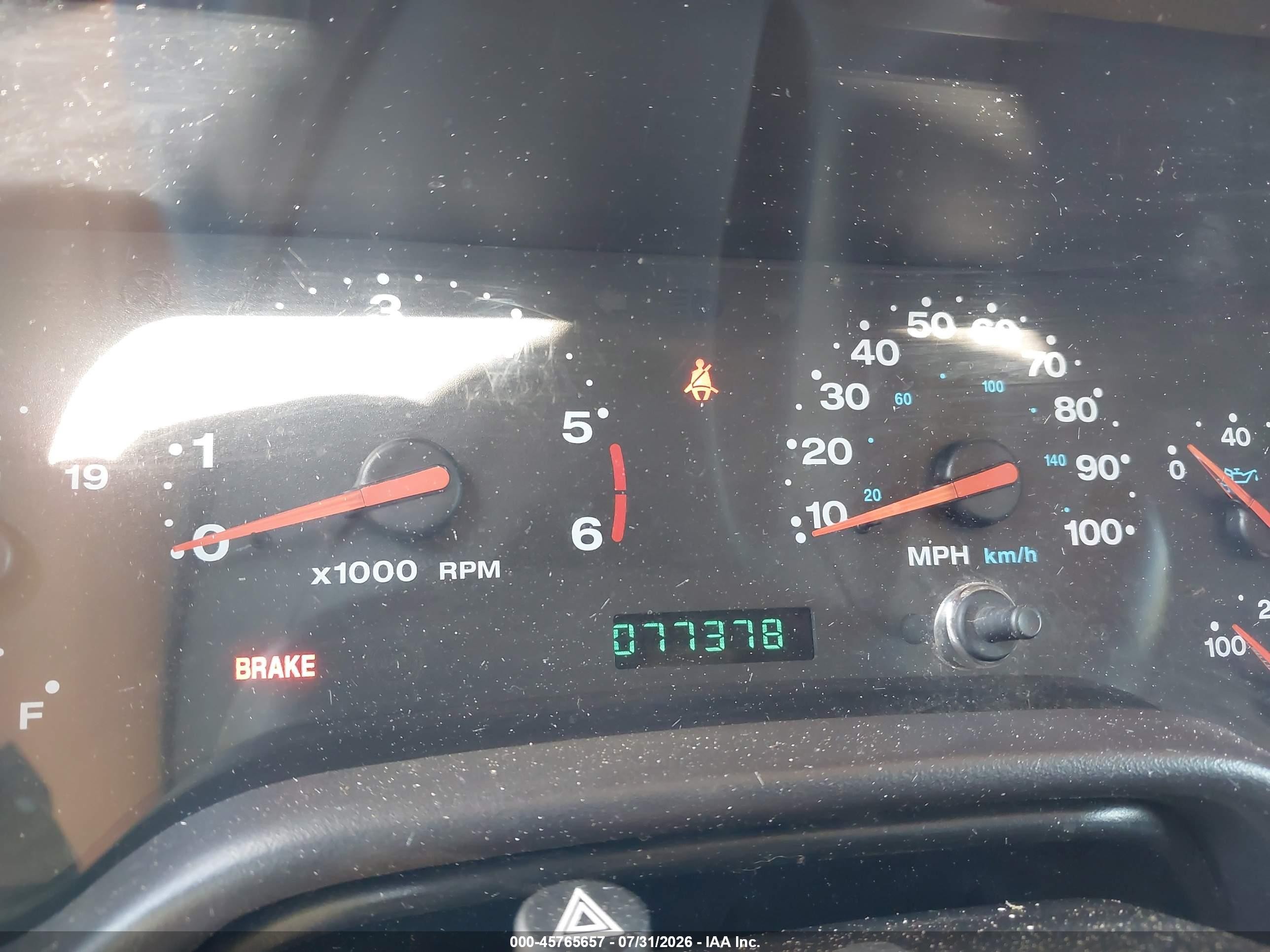 2001 Jeep Wrangler Sport Orange vin: 1J4FA49S21P368010