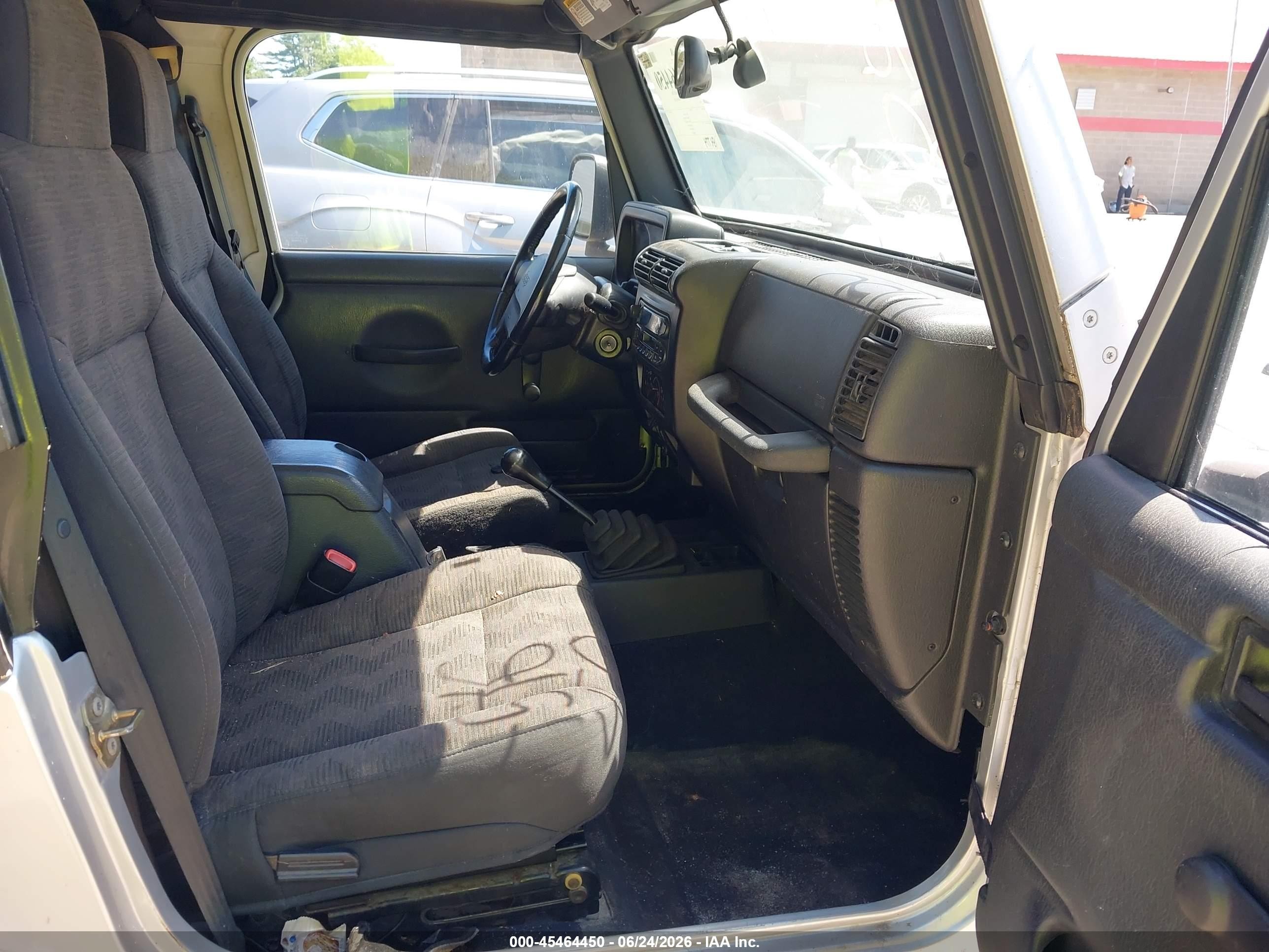 2003 Jeep Wrangler Sport Silver vin: 1J4FA49S23P339769