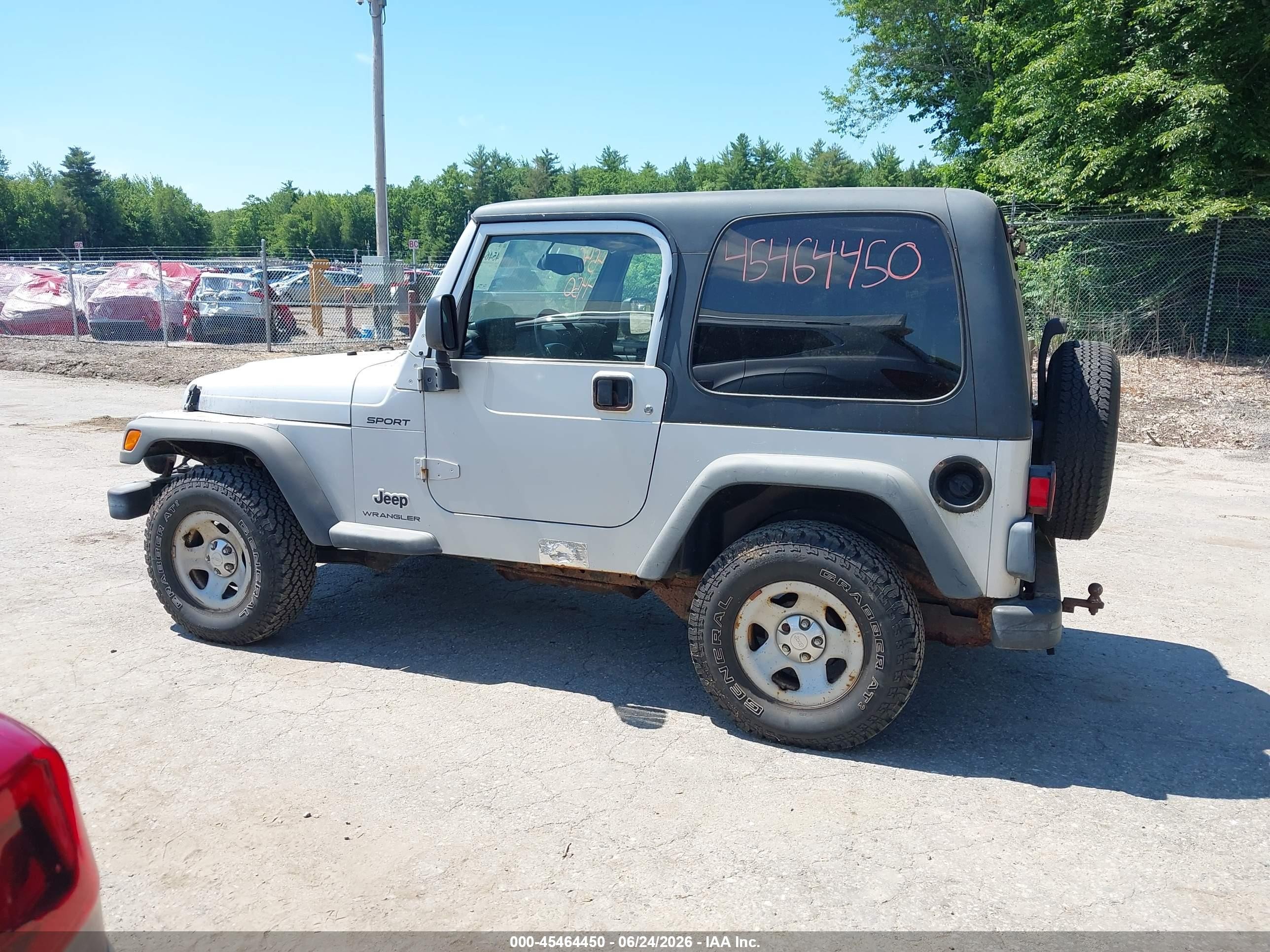 2003 Jeep Wrangler Sport Silver vin: 1J4FA49S23P339769