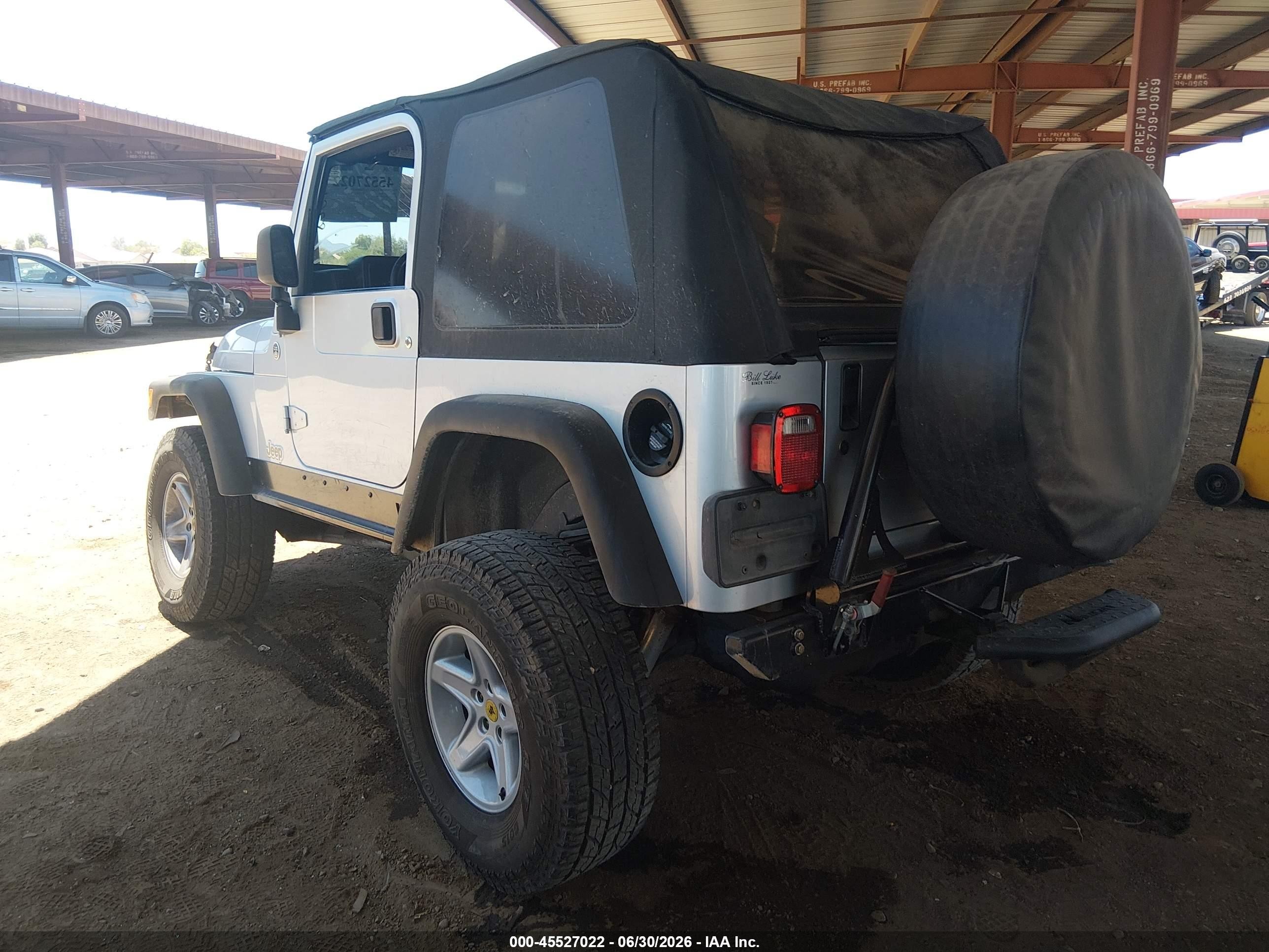 2006 Jeep Wrangler Sport Silver vin: 1J4FA49S26P770228