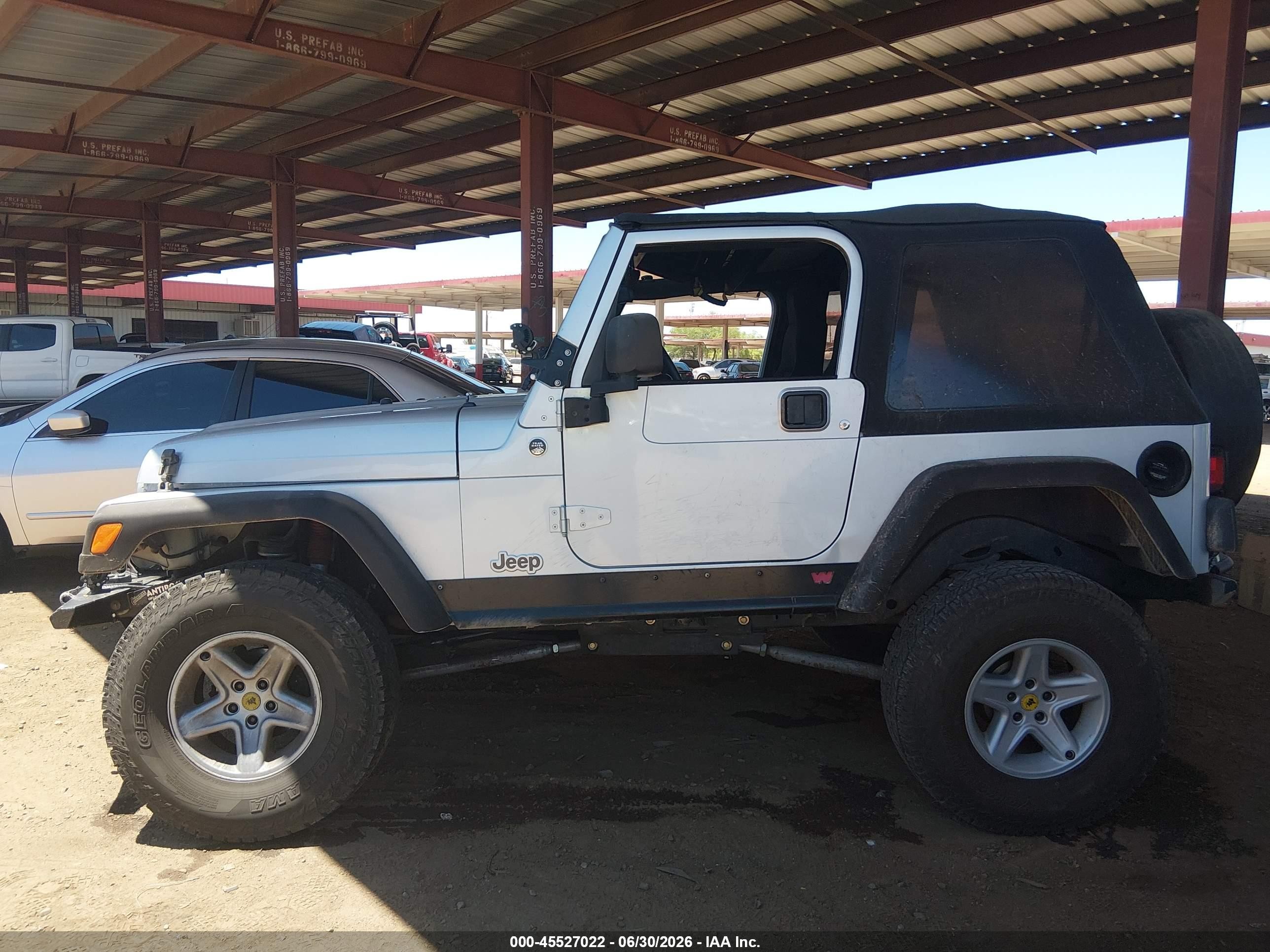 2006 Jeep Wrangler Sport Silver vin: 1J4FA49S26P770228