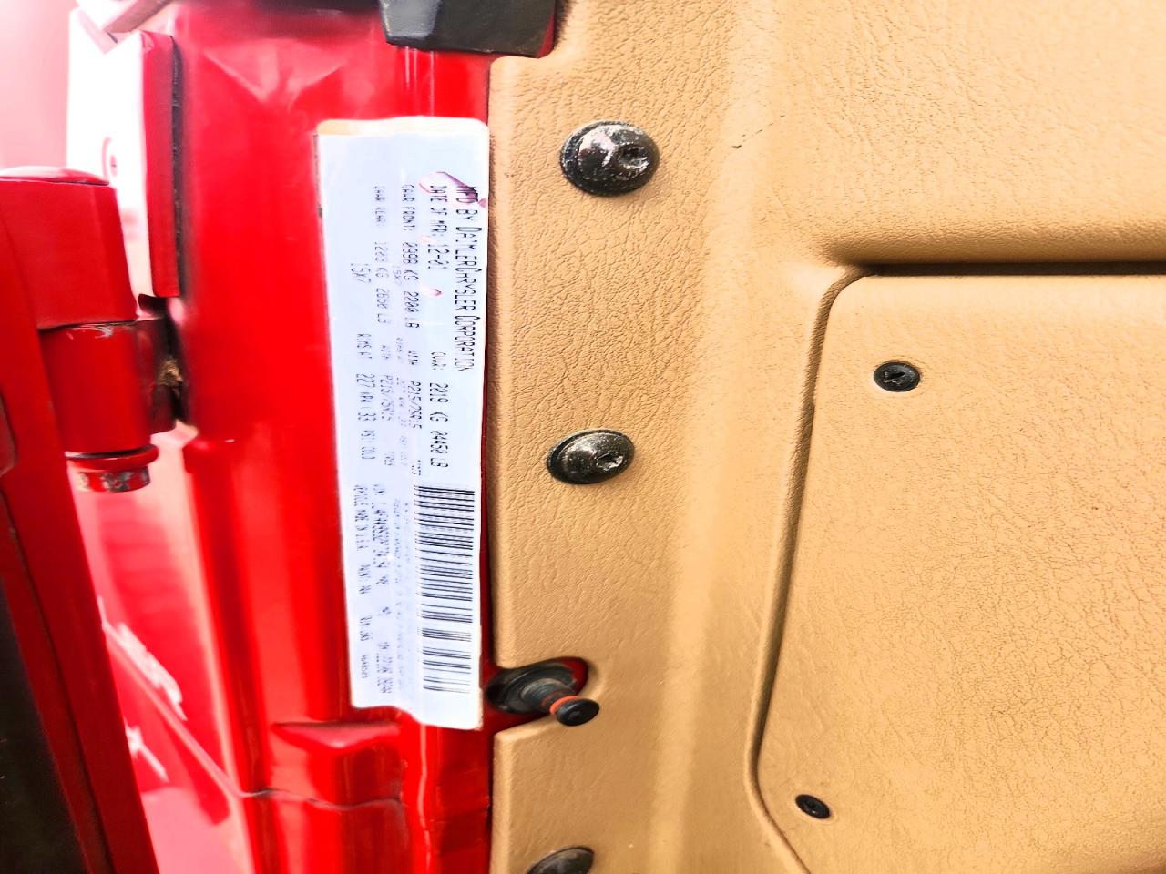 2002 Jeep Wrangler / Tj Sport Red vin: 1J4FA49S32P734154