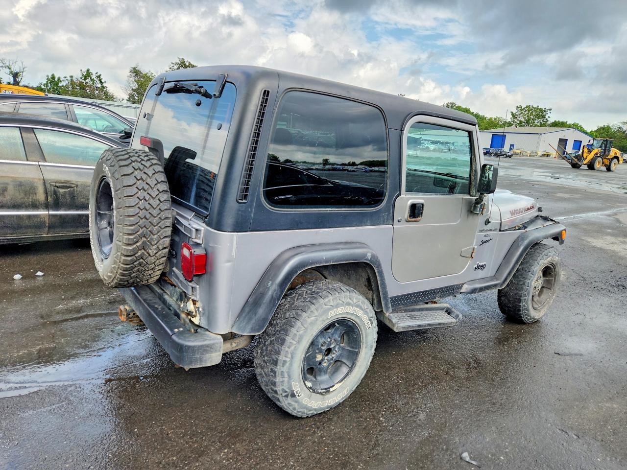 2001 Jeep Wrangler / Tj Sport Silver vin: 1J4FA49S41P300226