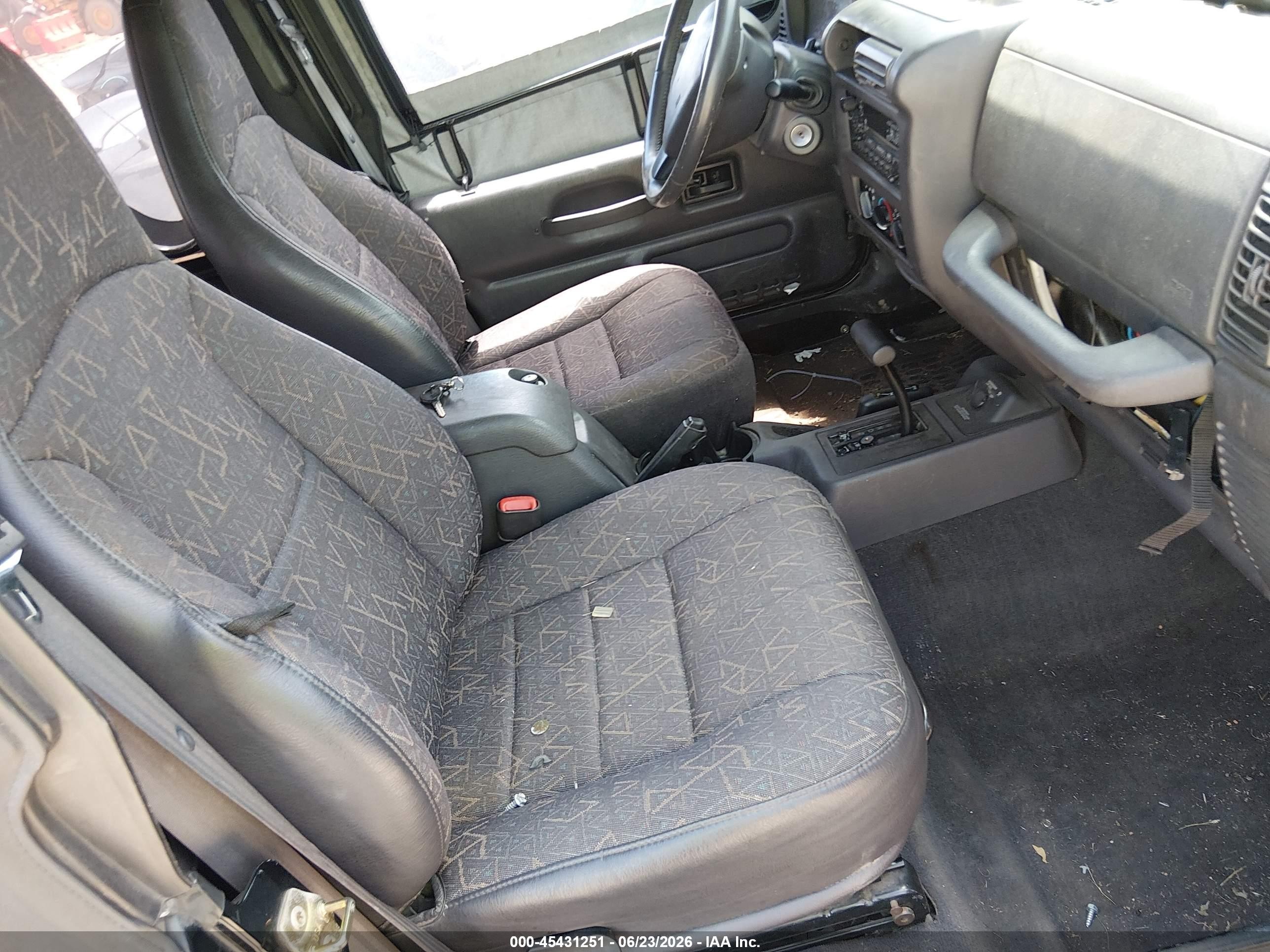 2001 Jeep Wrangler Sport Black vin: 1J4FA49S41P305572