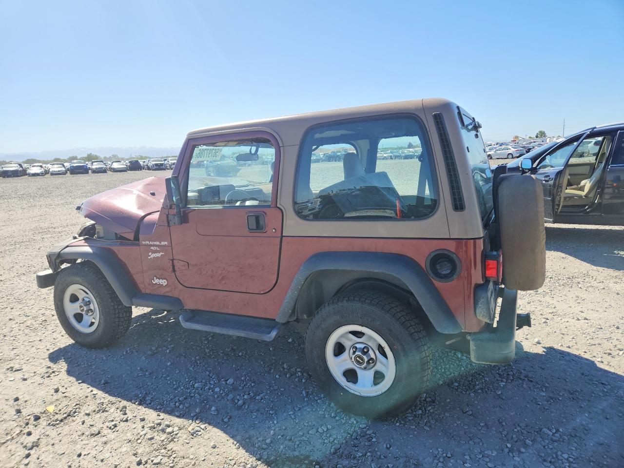 2001 Jeep Wrangler / Tj Sport Brown vin: 1J4FA49S41P316314