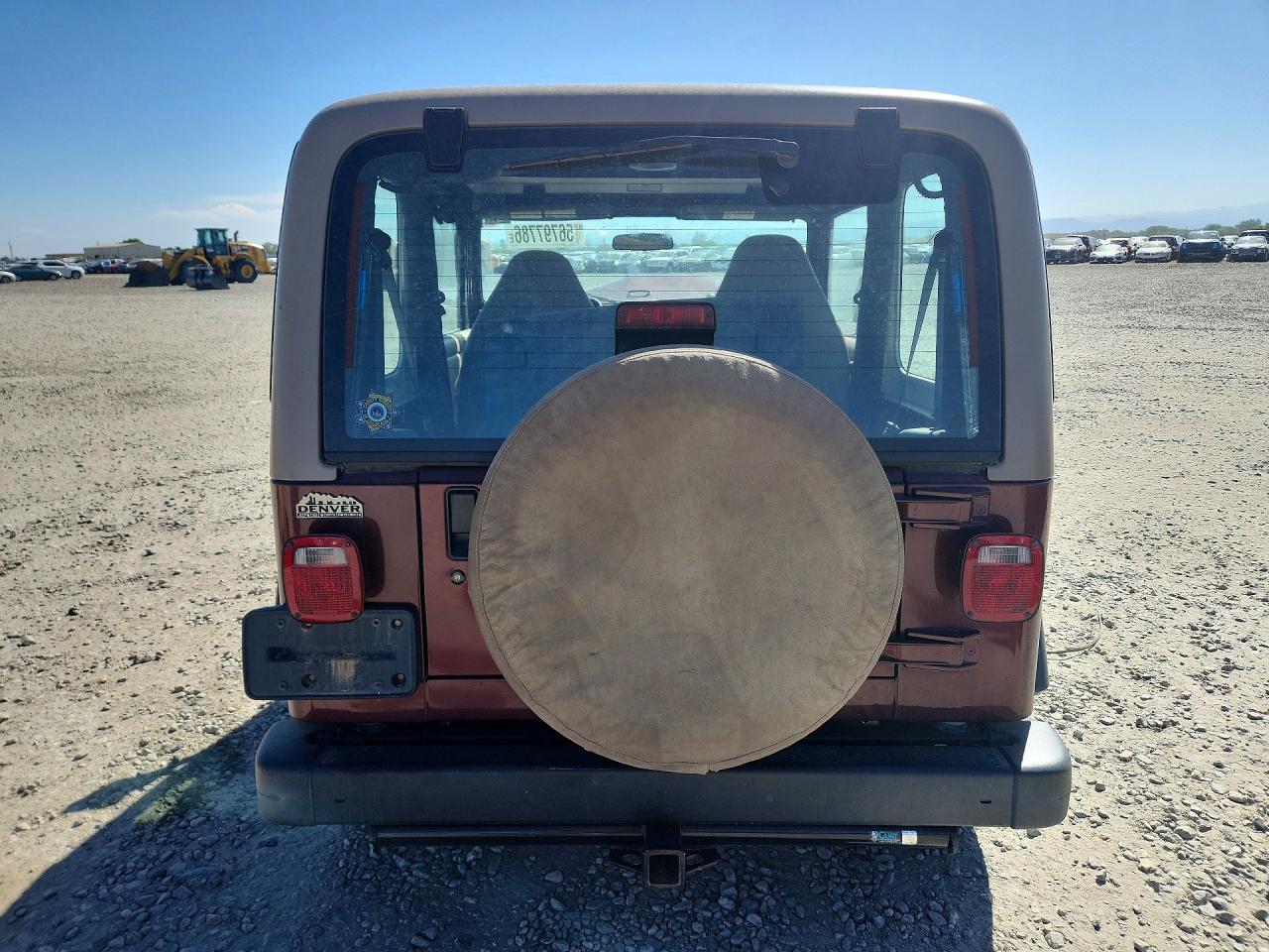 2001 Jeep Wrangler / Tj Sport Brown vin: 1J4FA49S41P316314