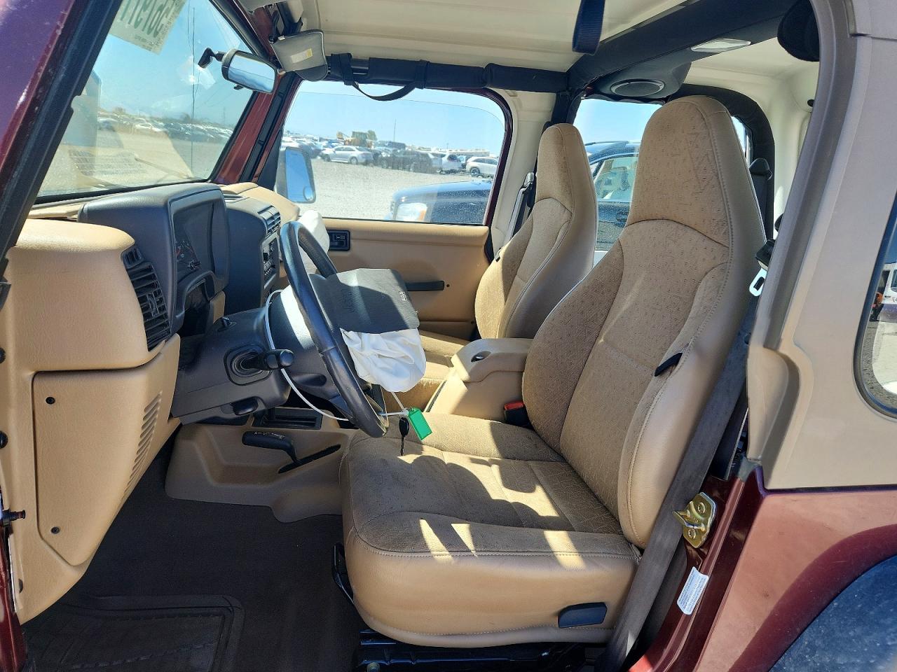 2001 Jeep Wrangler / Tj Sport Brown vin: 1J4FA49S41P316314