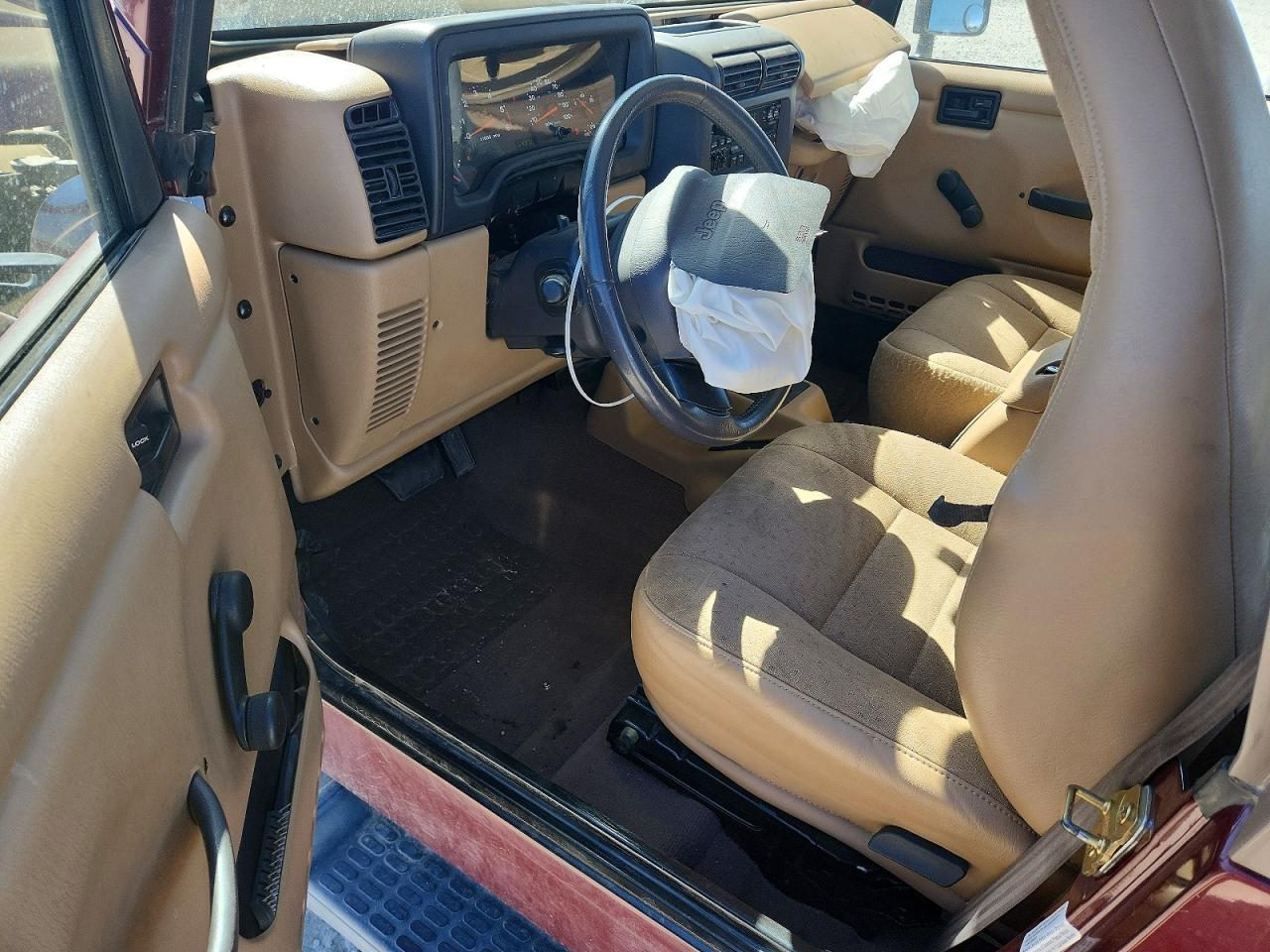 2001 Jeep Wrangler / Tj Sport Brown vin: 1J4FA49S41P316314