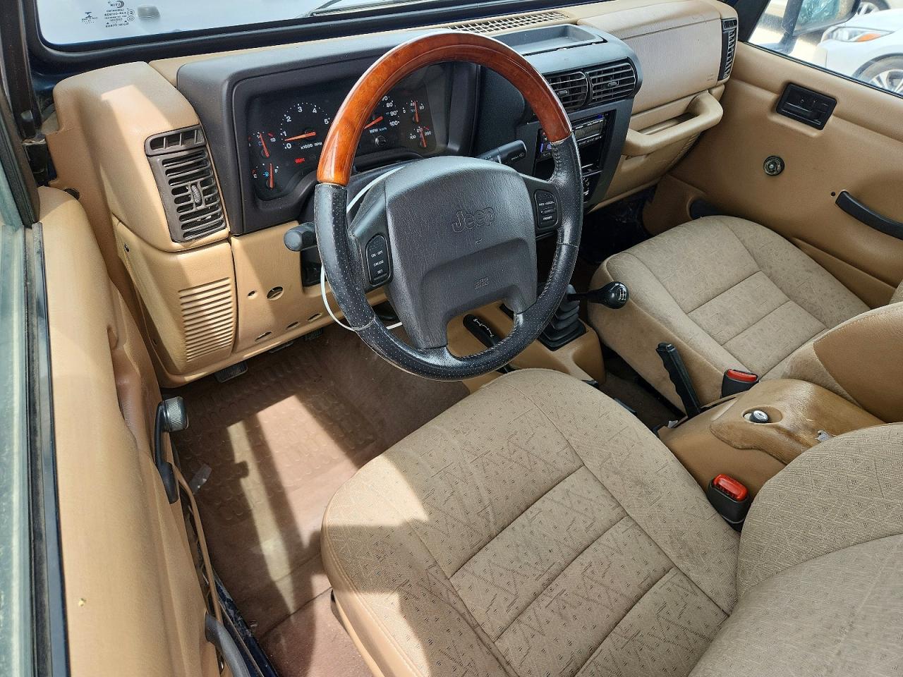 2002 Jeep Wrangler / Tj Sport Blue vin: 1J4FA49S42P754168