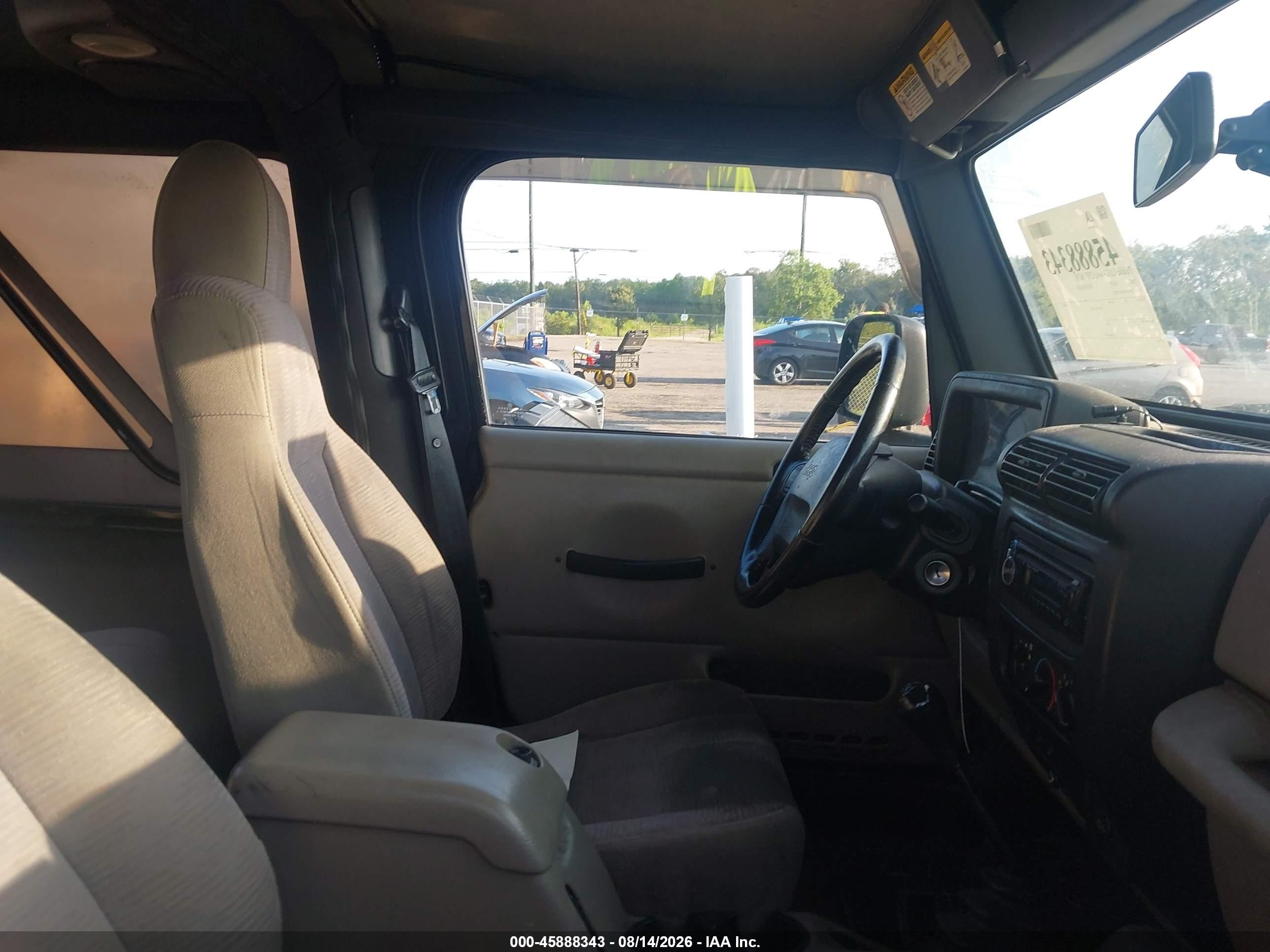 2003 Jeep Wrangler Sport Black vin: 1J4FA49S43P320852