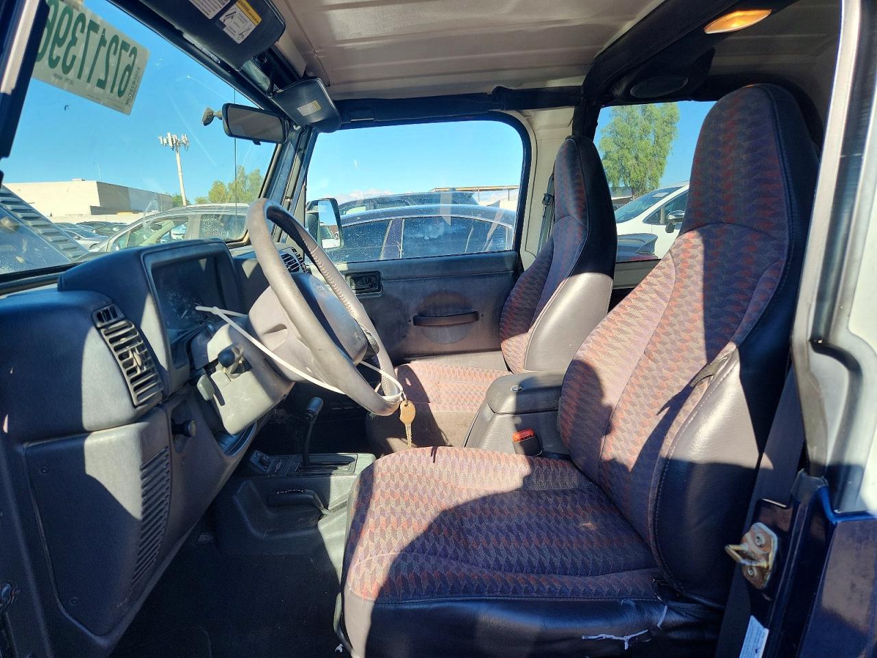 2000 Jeep Wrangler / Tj Sport Blue vin: 1J4FA49S4YP804320
