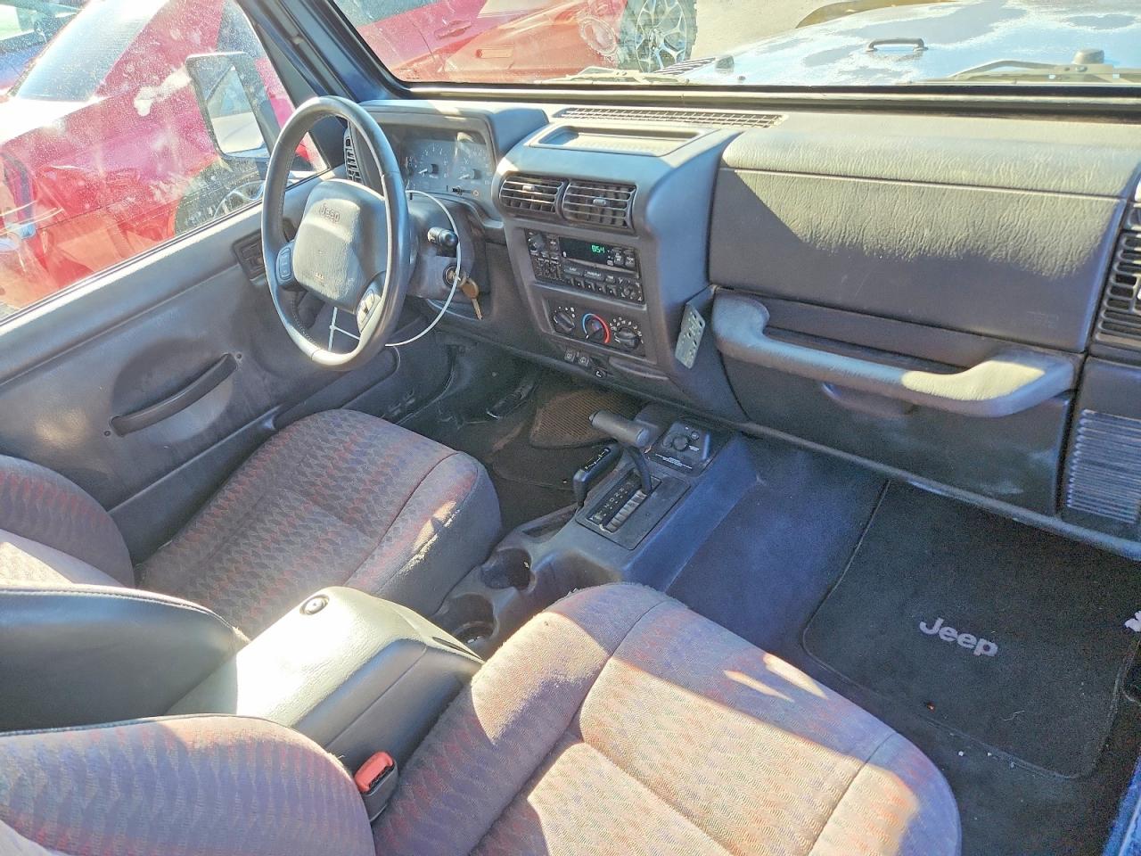 2000 Jeep Wrangler / Tj Sport Blue vin: 1J4FA49S4YP804320