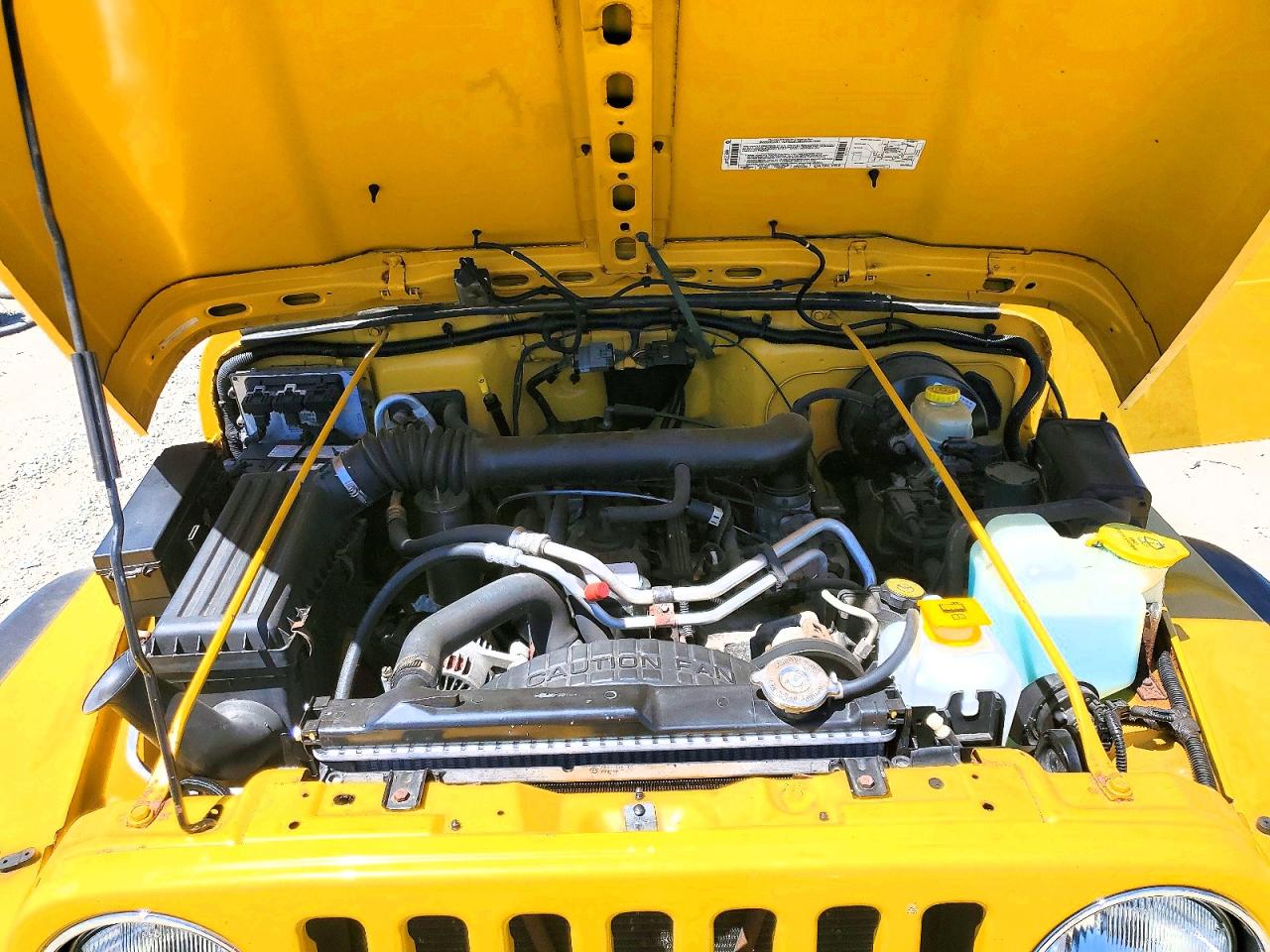 2001 Jeep Wrangler / Tj Sport Желтый vin: 1J4FA49S51P315902