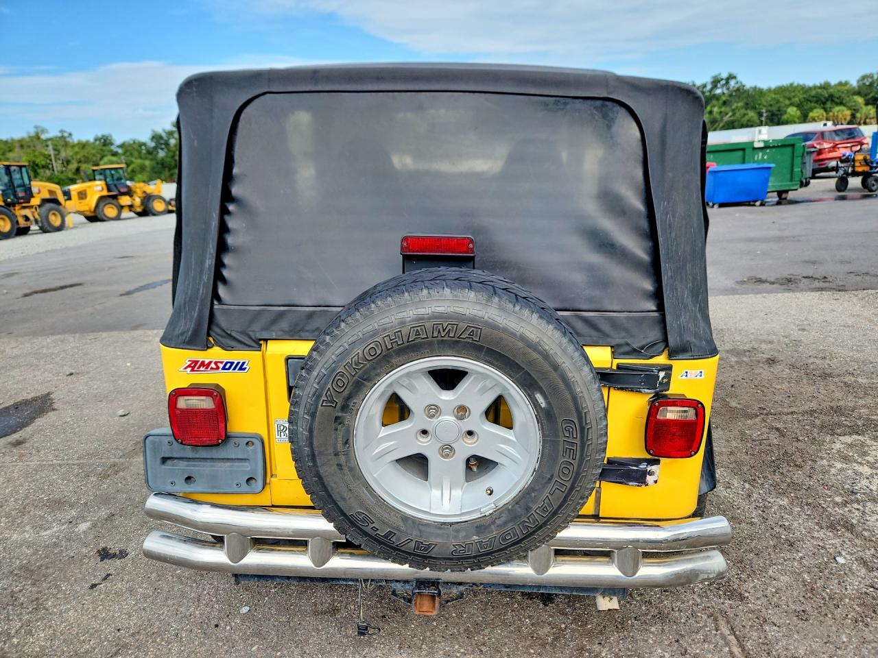 2001 Jeep Wrangler / Tj Sport Two Tone vin: 1J4FA49S51P361665