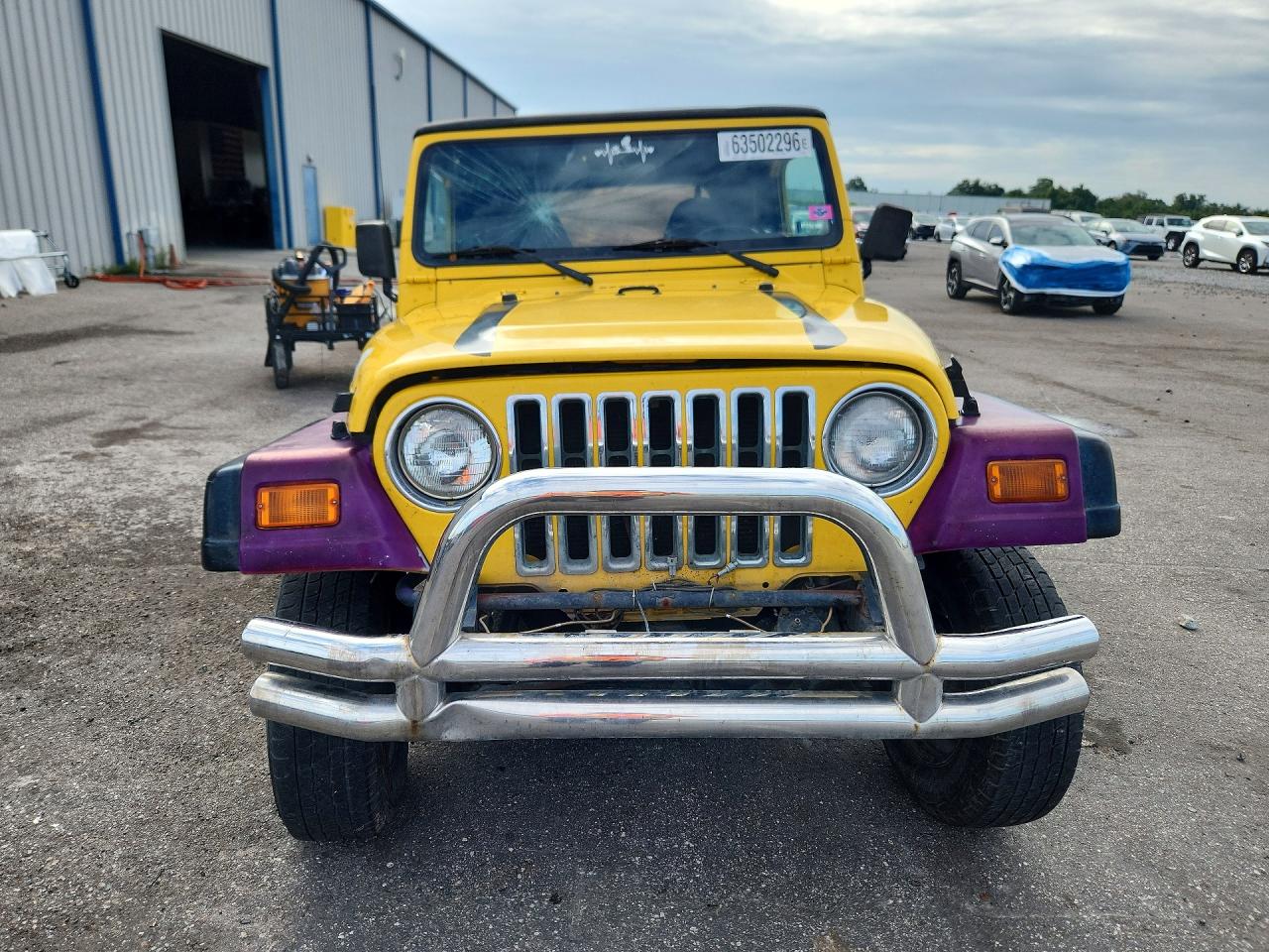 2001 Jeep Wrangler / Tj Sport Two Tone vin: 1J4FA49S51P361665