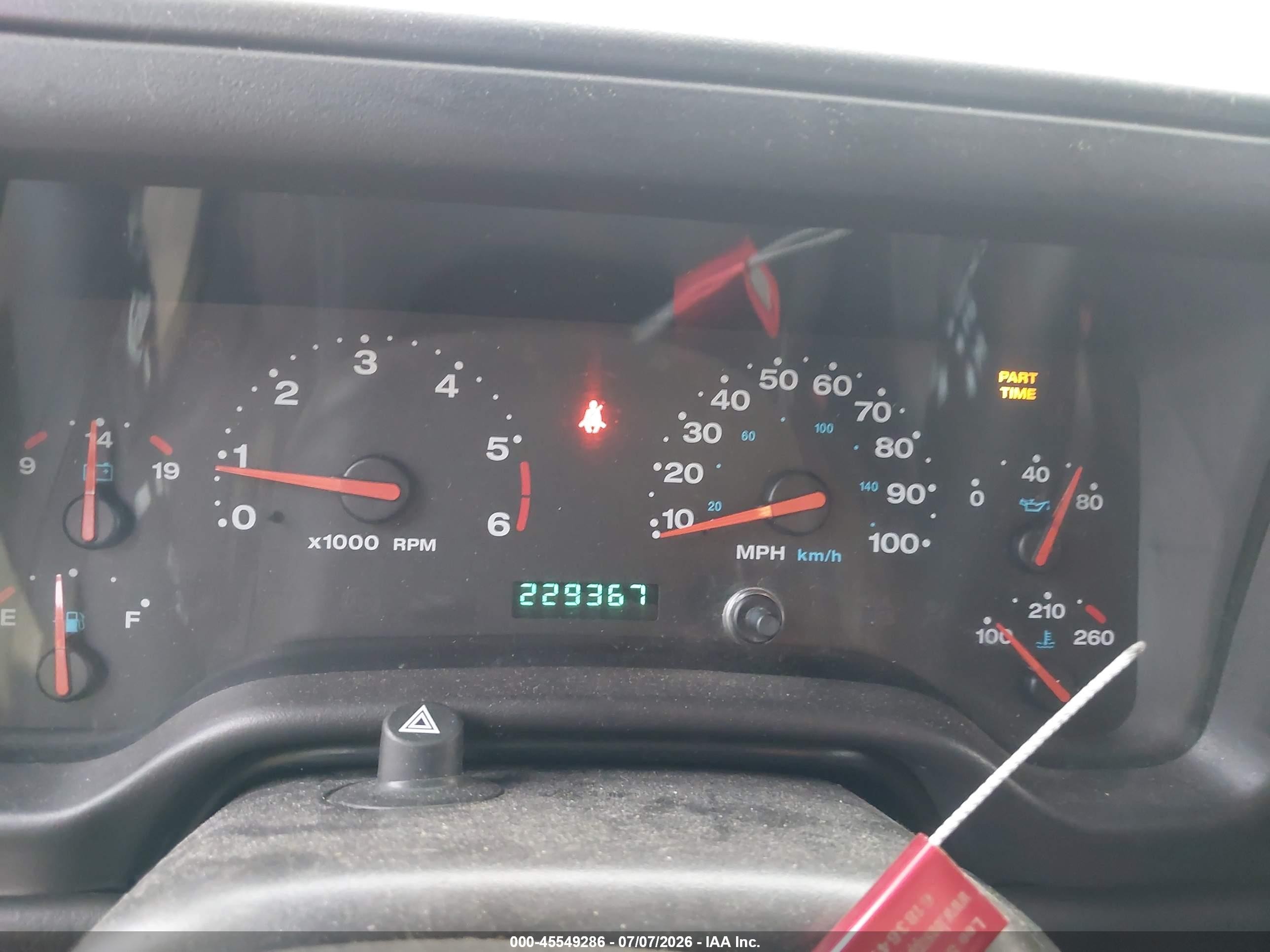 2002 Jeep Wrangler Sport Белый vin: 1J4FA49S52P702807