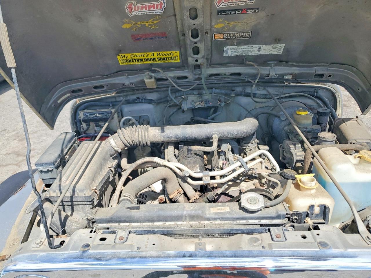 2002 Jeep Wrangler / Tj Sport Silver vin: 1J4FA49S52P723947
